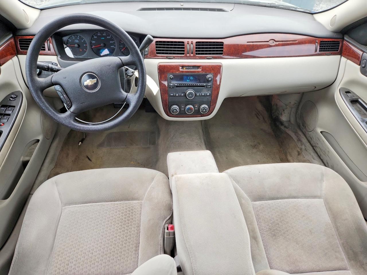 2007 Chevrolet Impala Ls Серый vin: 2G1WB58K079344234