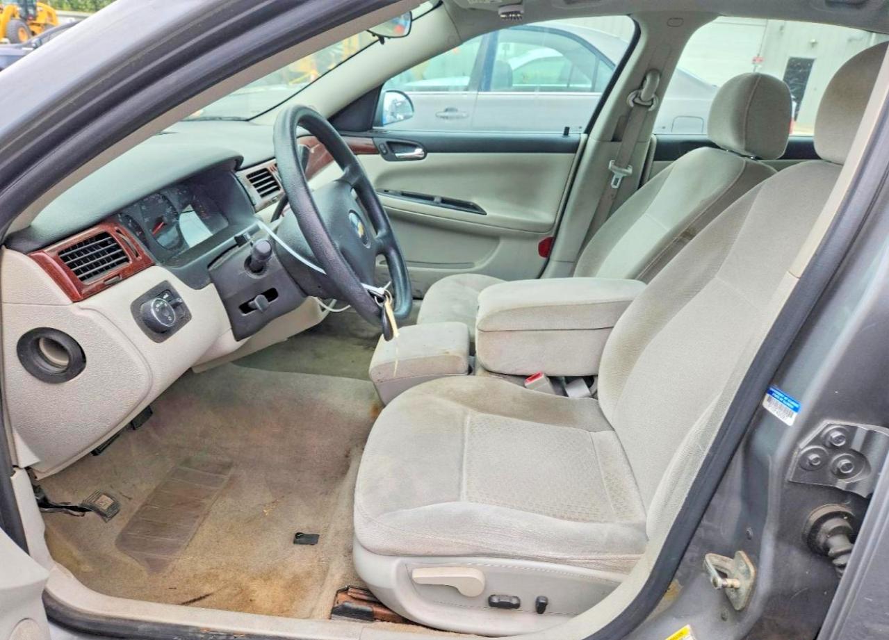 2007 Chevrolet Impala Ls Серый vin: 2G1WB58K079344234