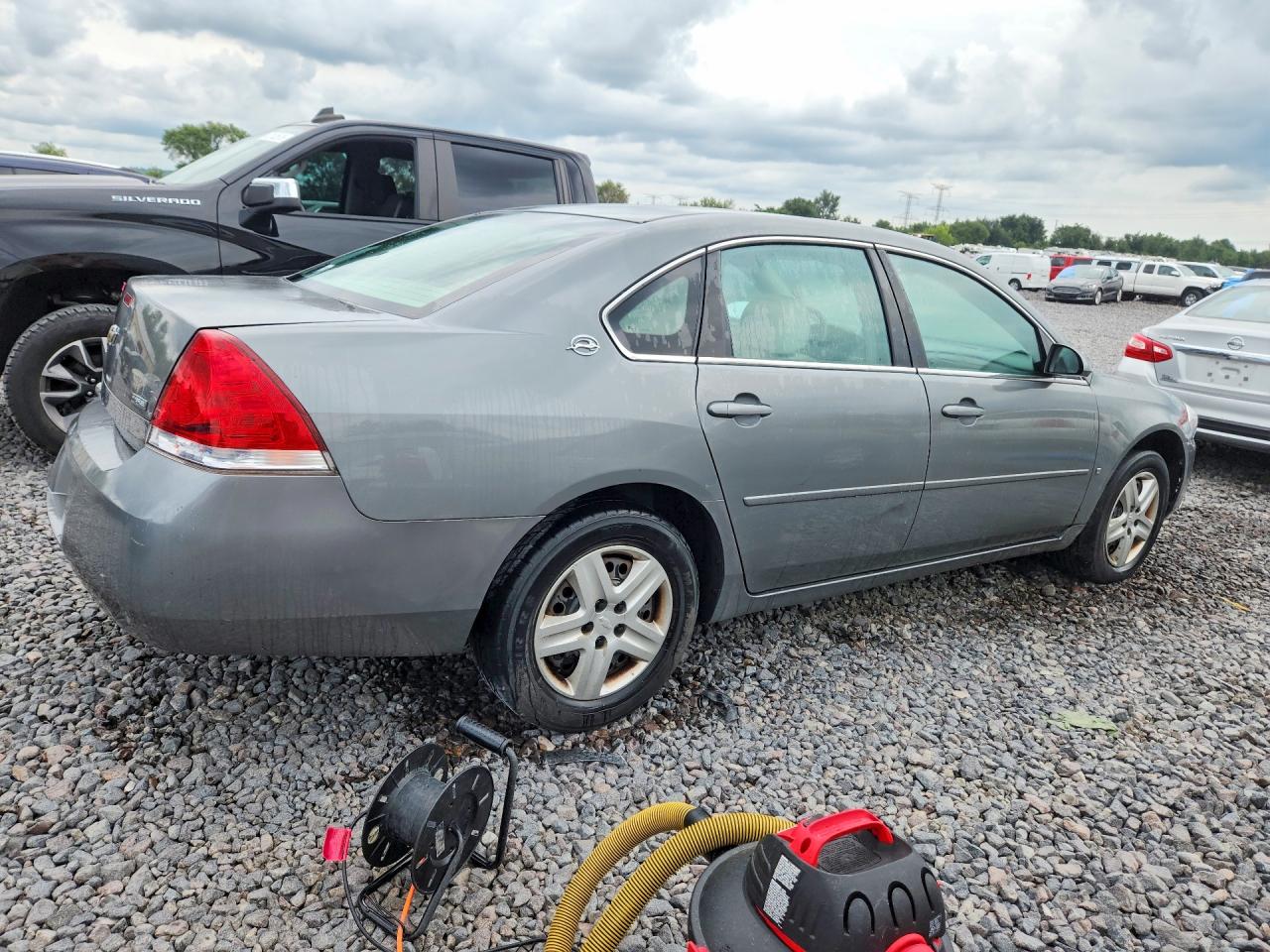 2007 Chevrolet Impala Ls Серый vin: 2G1WB58K079344234