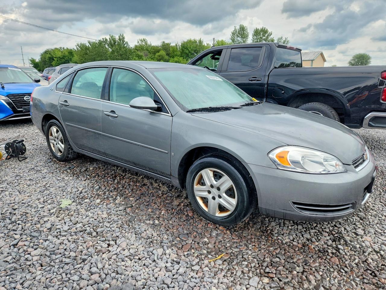 2007 Chevrolet Impala Ls Серый vin: 2G1WB58K079344234