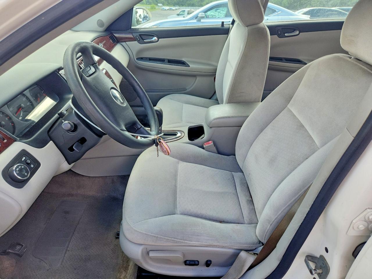2007 Chevrolet Impala Ls White vin: 2G1WB58K079347134