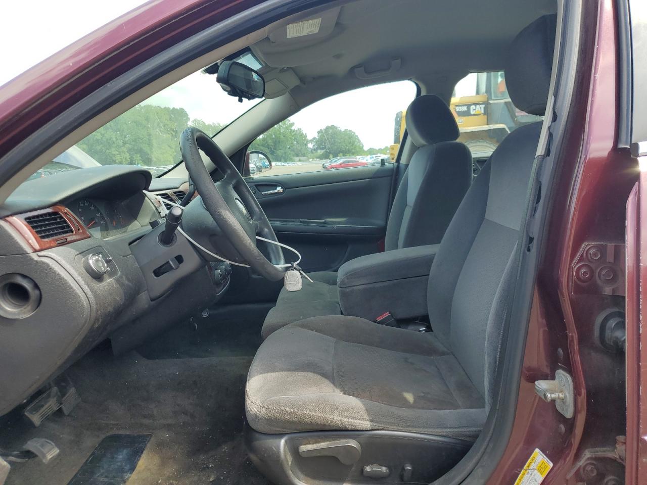 2007 Chevrolet Impala Ls Burgundy vin: 2G1WB58K079350020