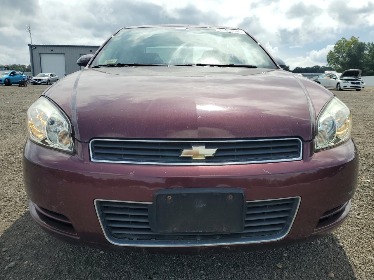 2007 Chevrolet Impala Ls Burgundy vin: 2G1WB58K079350020