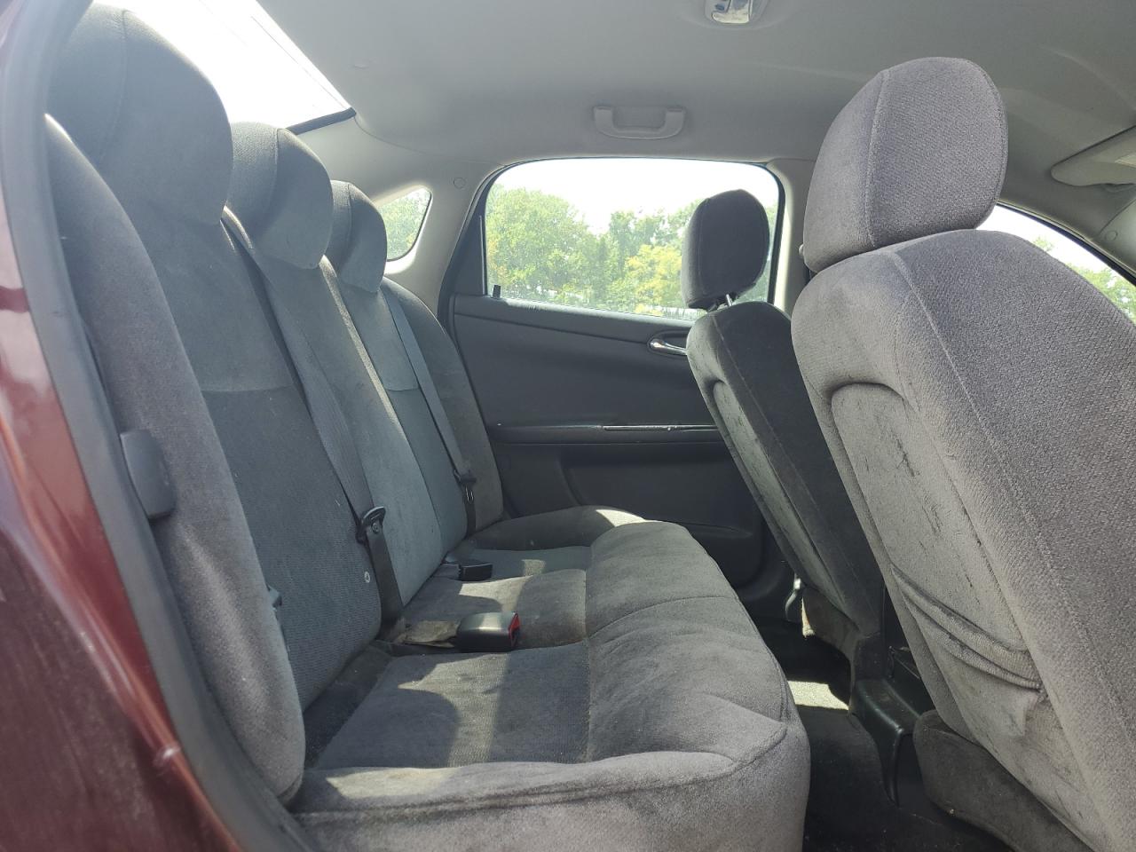 2007 Chevrolet Impala Ls Burgundy vin: 2G1WB58K079350020