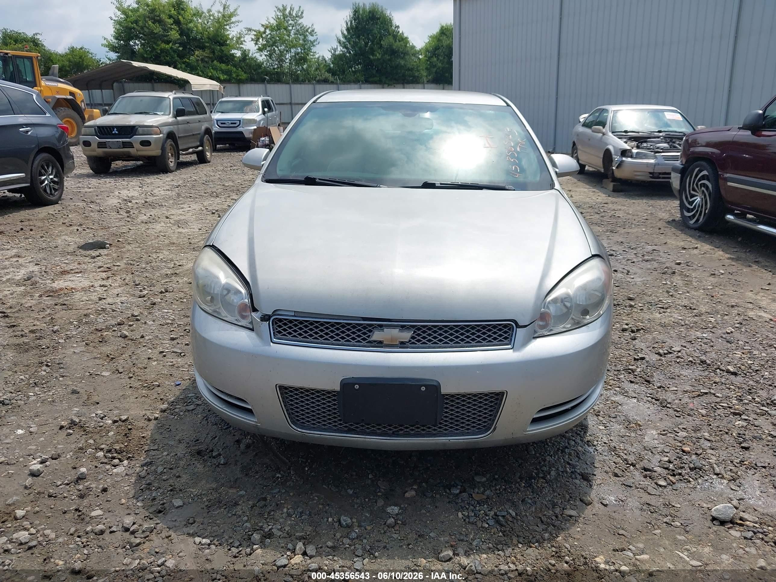 2008 Chevrolet Impala Ls Silver vin: 2G1WB58K081202157
