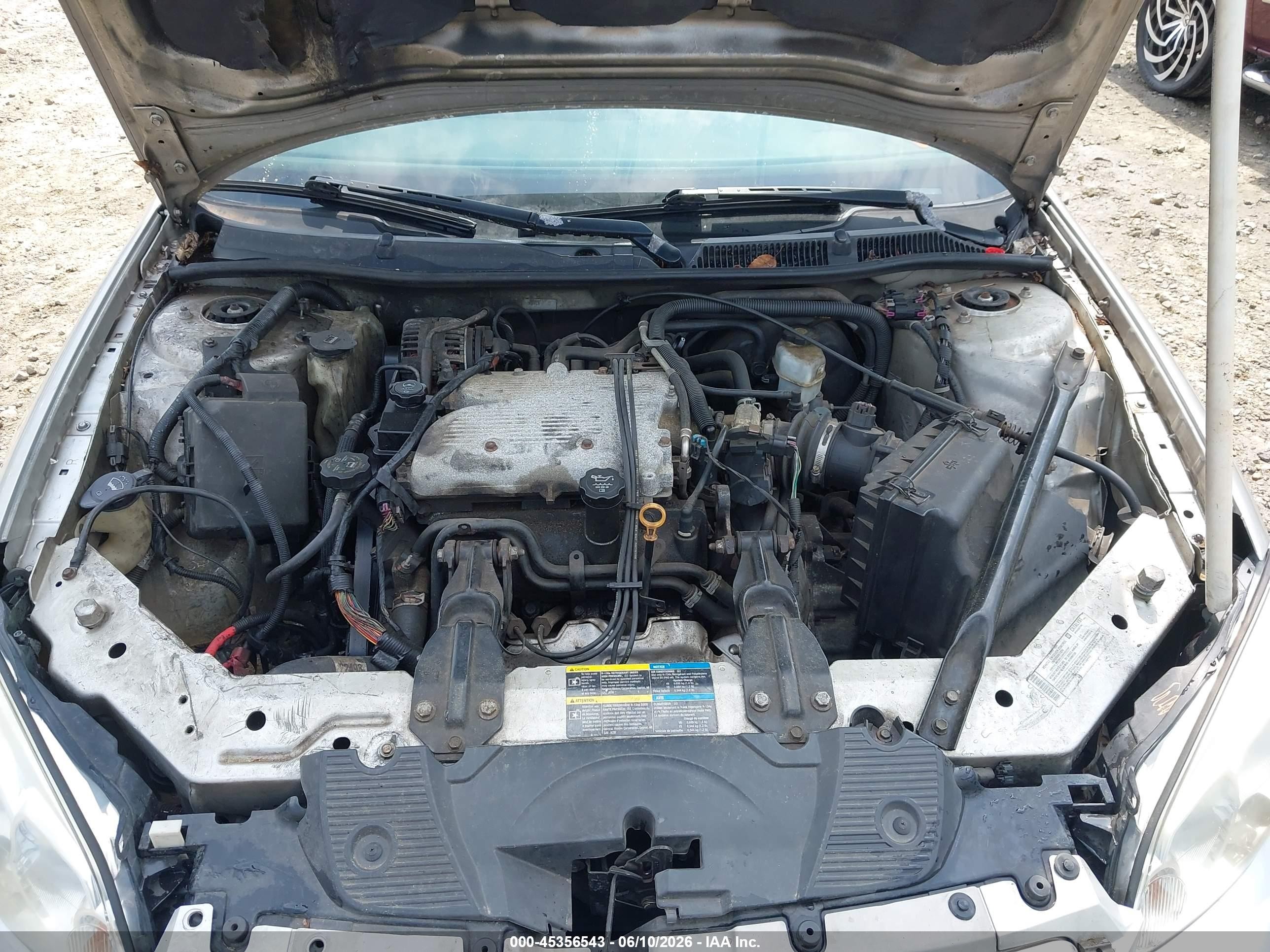 2008 Chevrolet Impala Ls Silver vin: 2G1WB58K081202157