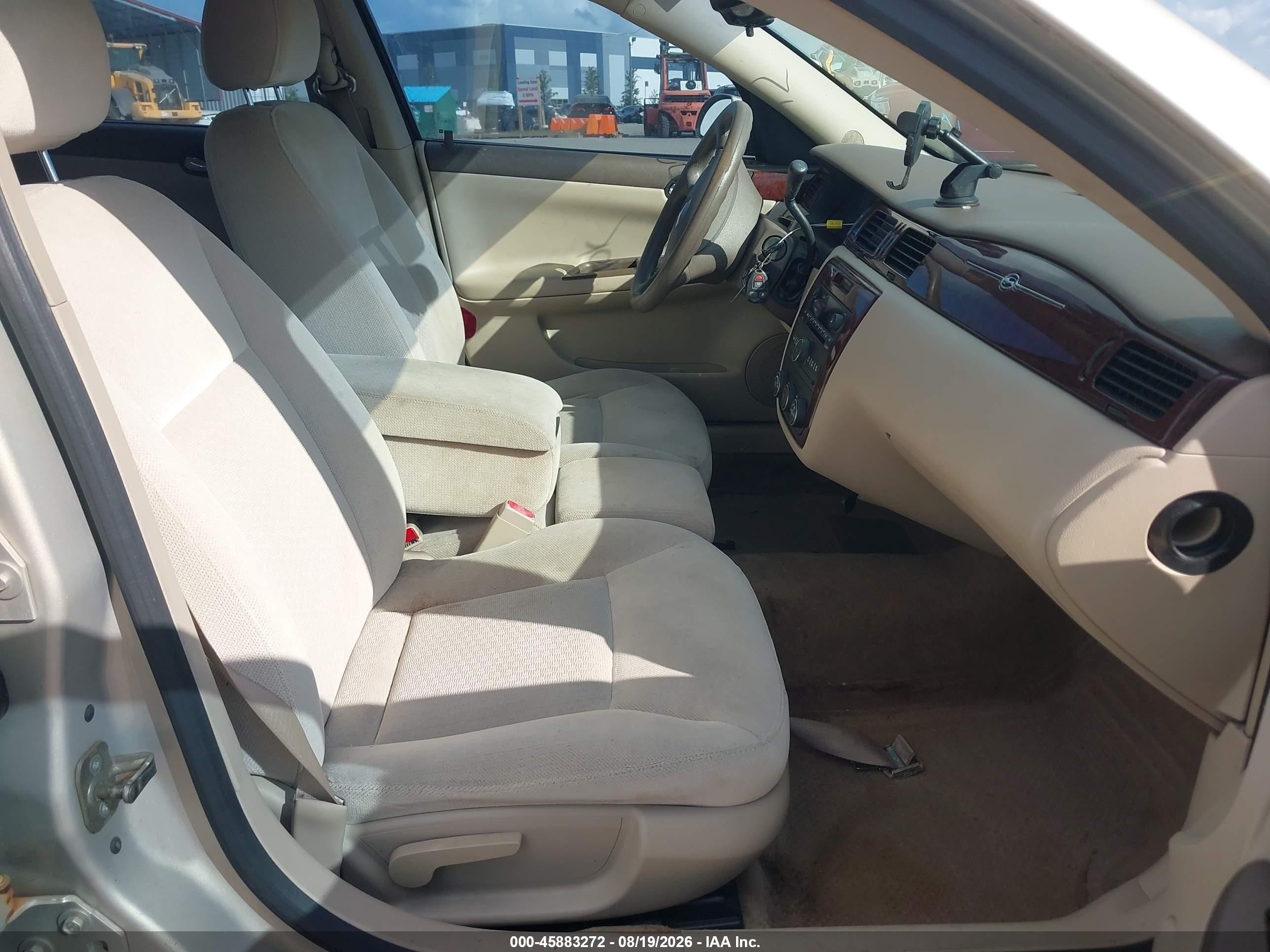 2008 Chevrolet Impala Ls Gold vin: 2G1WB58K081265467