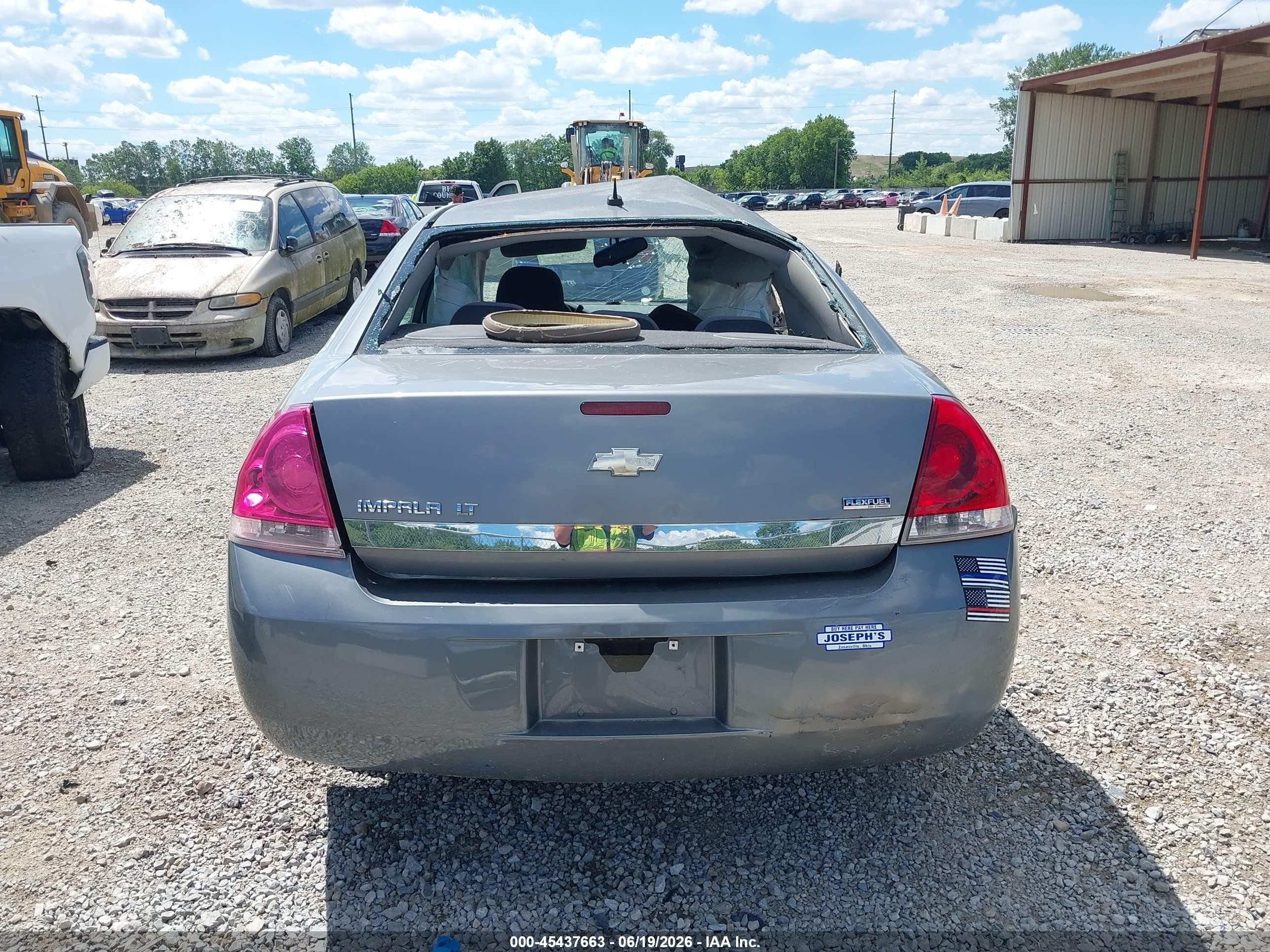 2008 Chevrolet Impala Ls Gray vin: 2G1WB58K081283662