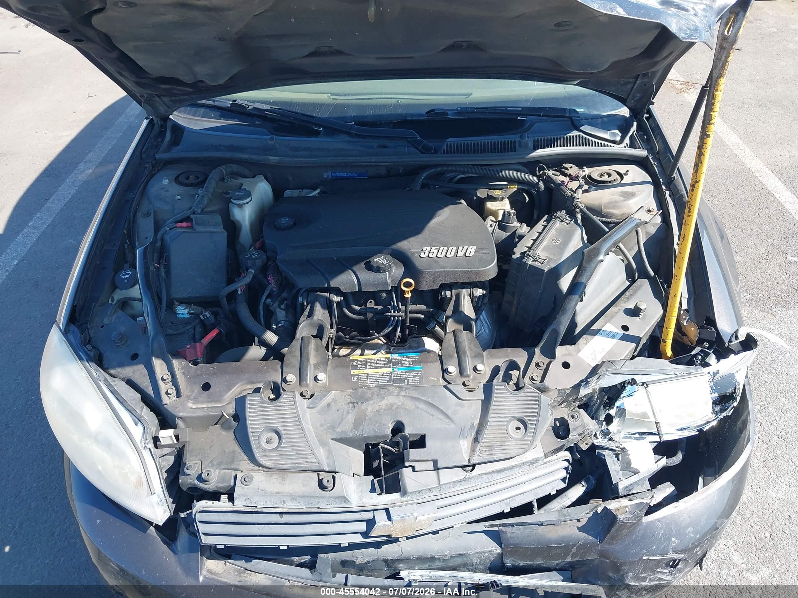 2008 Chevrolet Impala Ls Gray vin: 2G1WB58K081298193