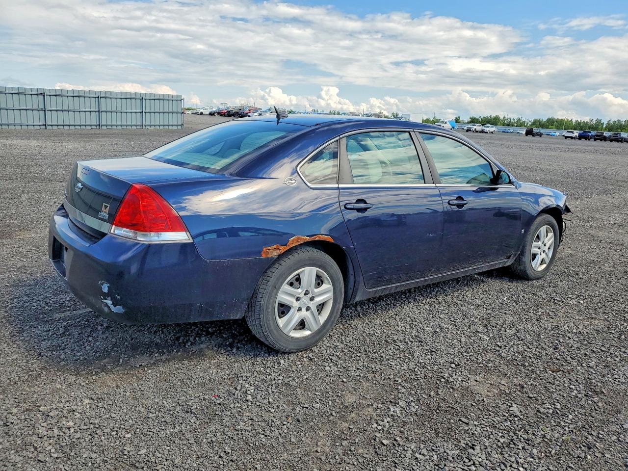 2008 Chevrolet Impala Ls Blue vin: 2G1WB58K081309046