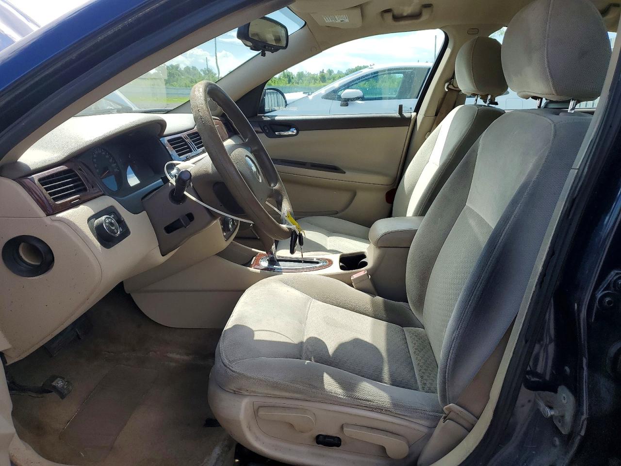 2008 Chevrolet Impala Ls Blue vin: 2G1WB58K081309046