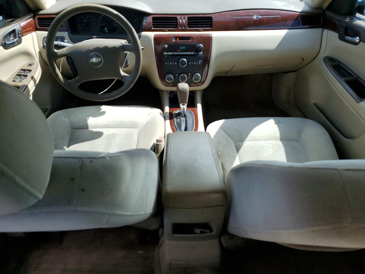 2008 Chevrolet Impala Ls Blue vin: 2G1WB58K081309046