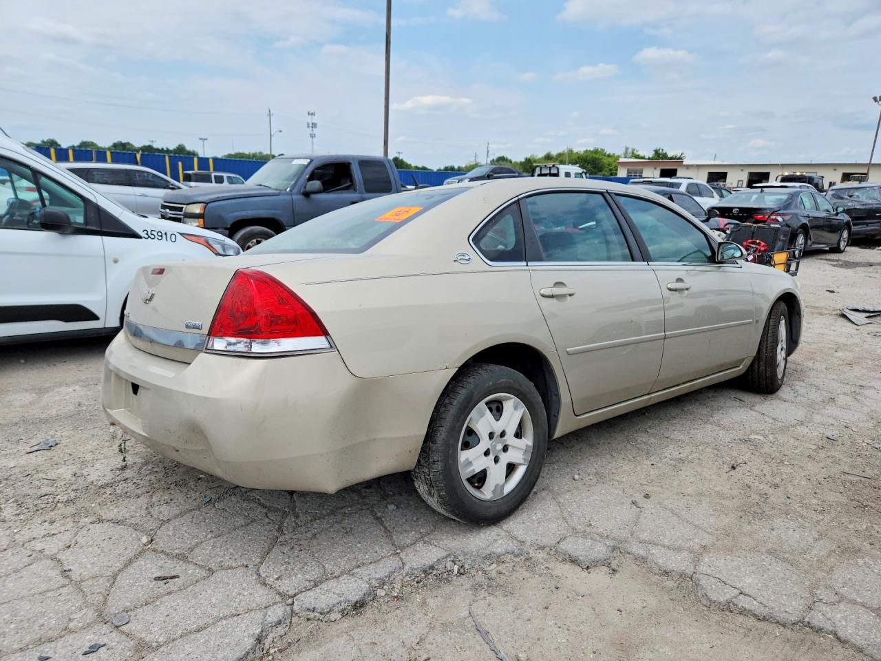 2008 Chevrolet Impala Ls Gold vin: 2G1WB58K081335792