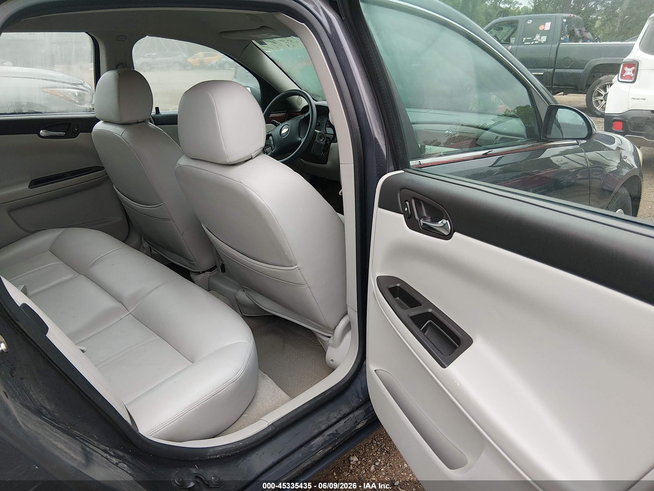 2008 Chevrolet Impala Ls Black vin: 2G1WB58K081369005