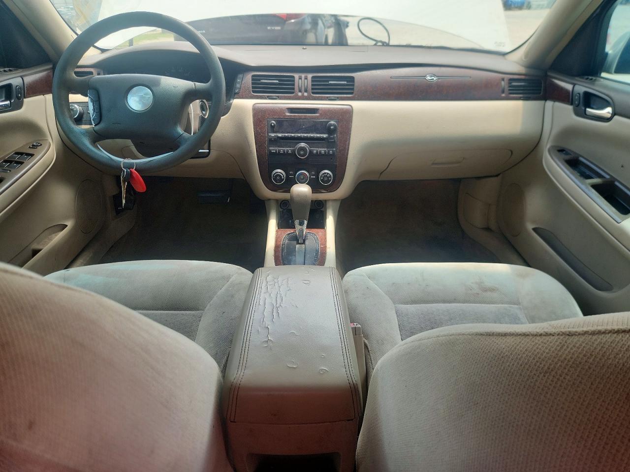 2008 Chevrolet Impala Ls White vin: 2G1WB58K089115134