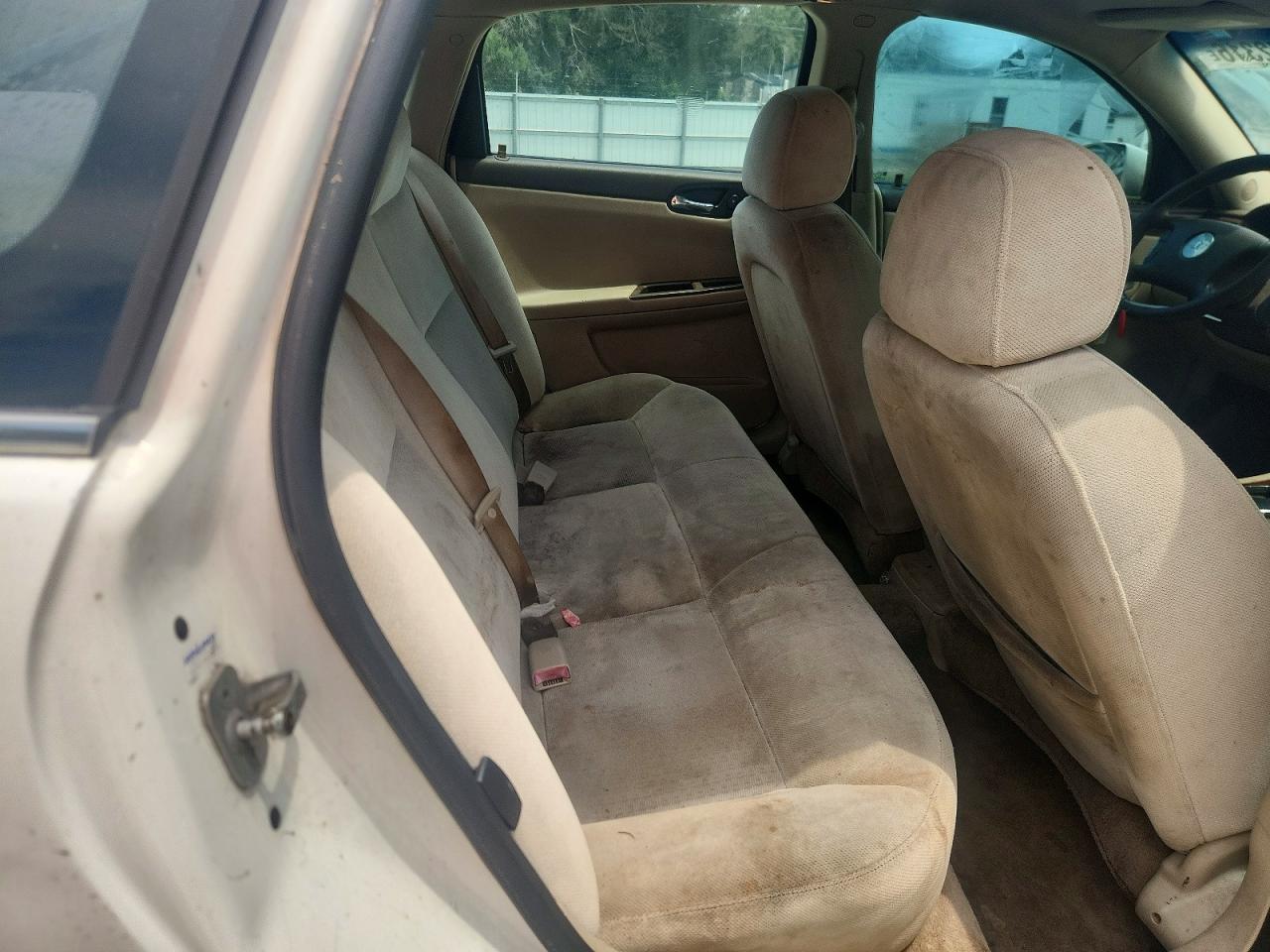 2008 Chevrolet Impala Ls White vin: 2G1WB58K089115134