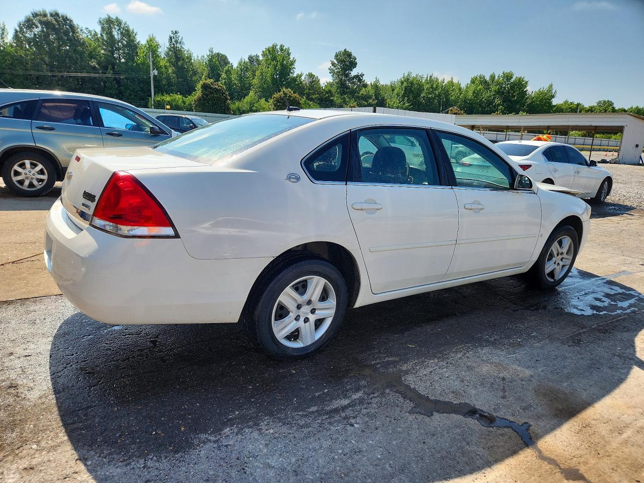 2008 Chevrolet Impala Ls White vin: 2G1WB58K089131530