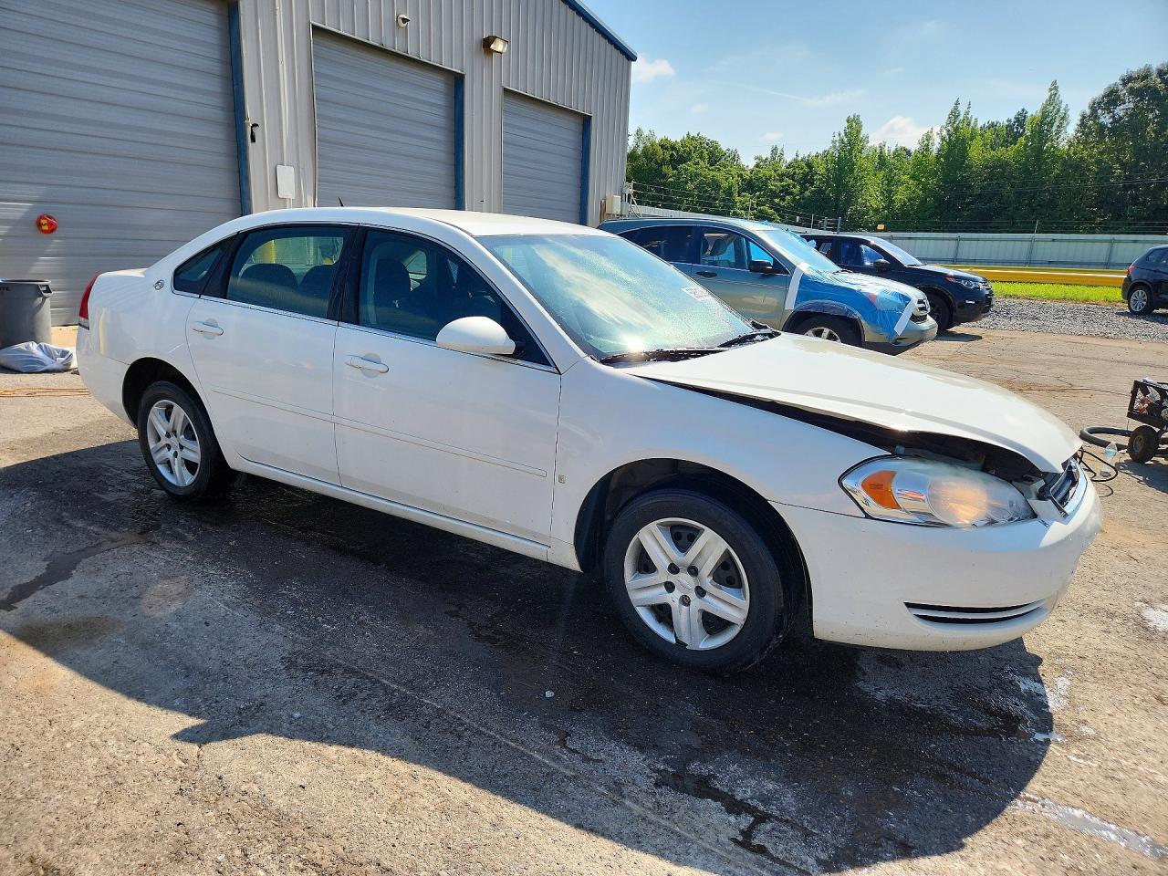 2008 Chevrolet Impala Ls White vin: 2G1WB58K089131530