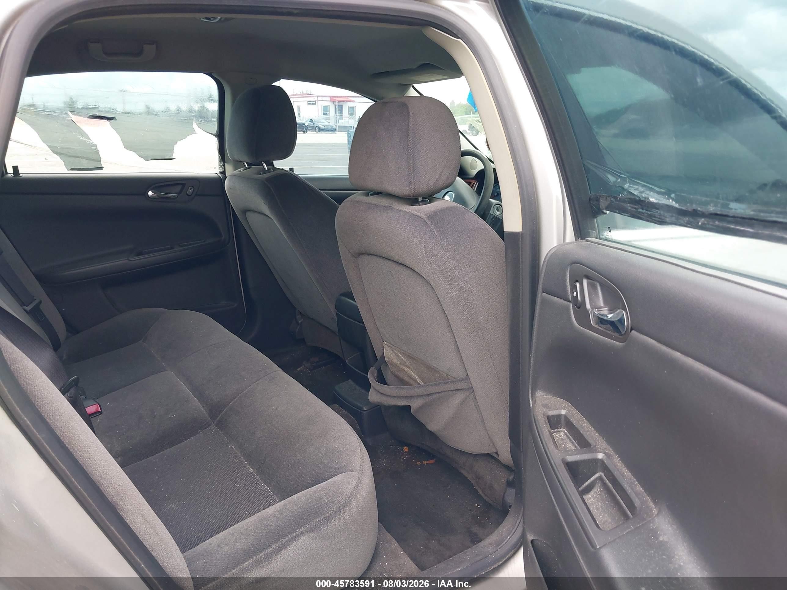 2008 Chevrolet Impala Ls Серебряный vin: 2G1WB58K089145752