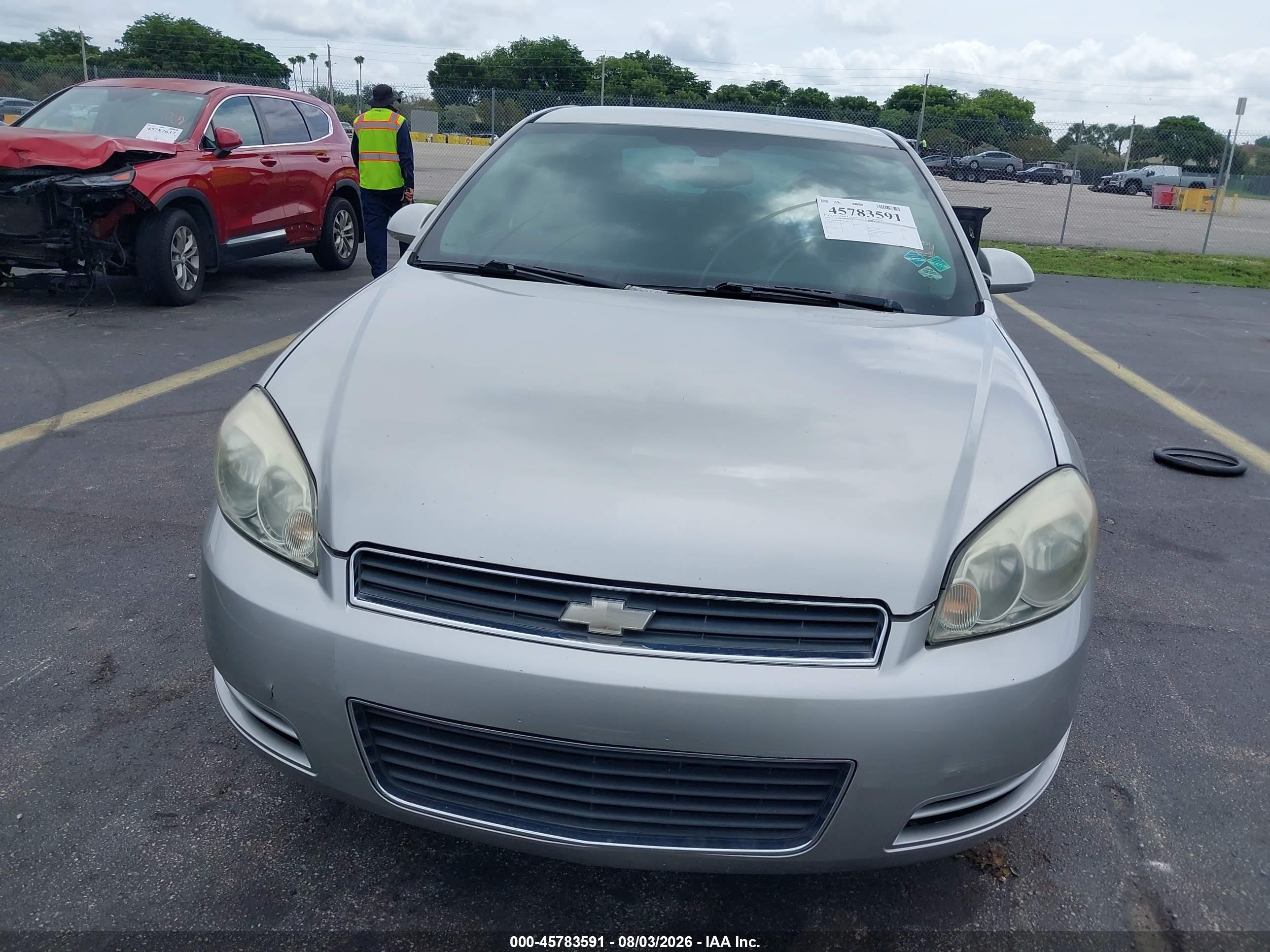 2008 Chevrolet Impala Ls Серебряный vin: 2G1WB58K089145752