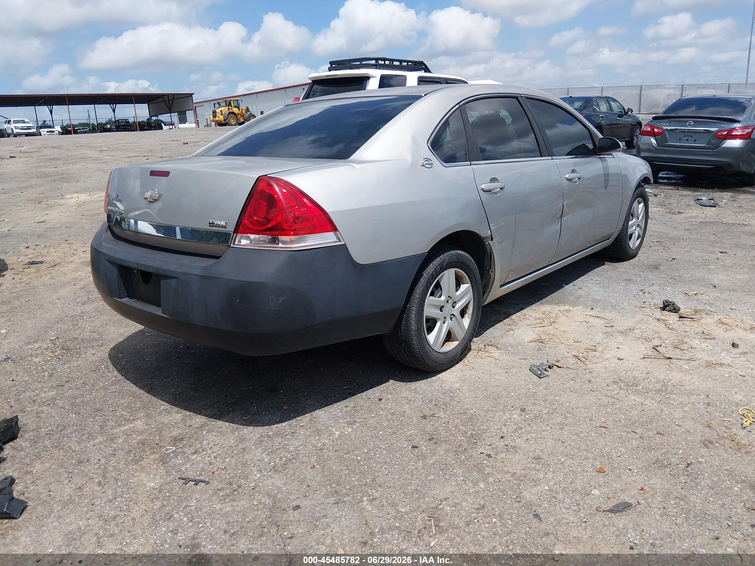 2008 Chevrolet Impala Ls Silver vin: 2G1WB58K089148568