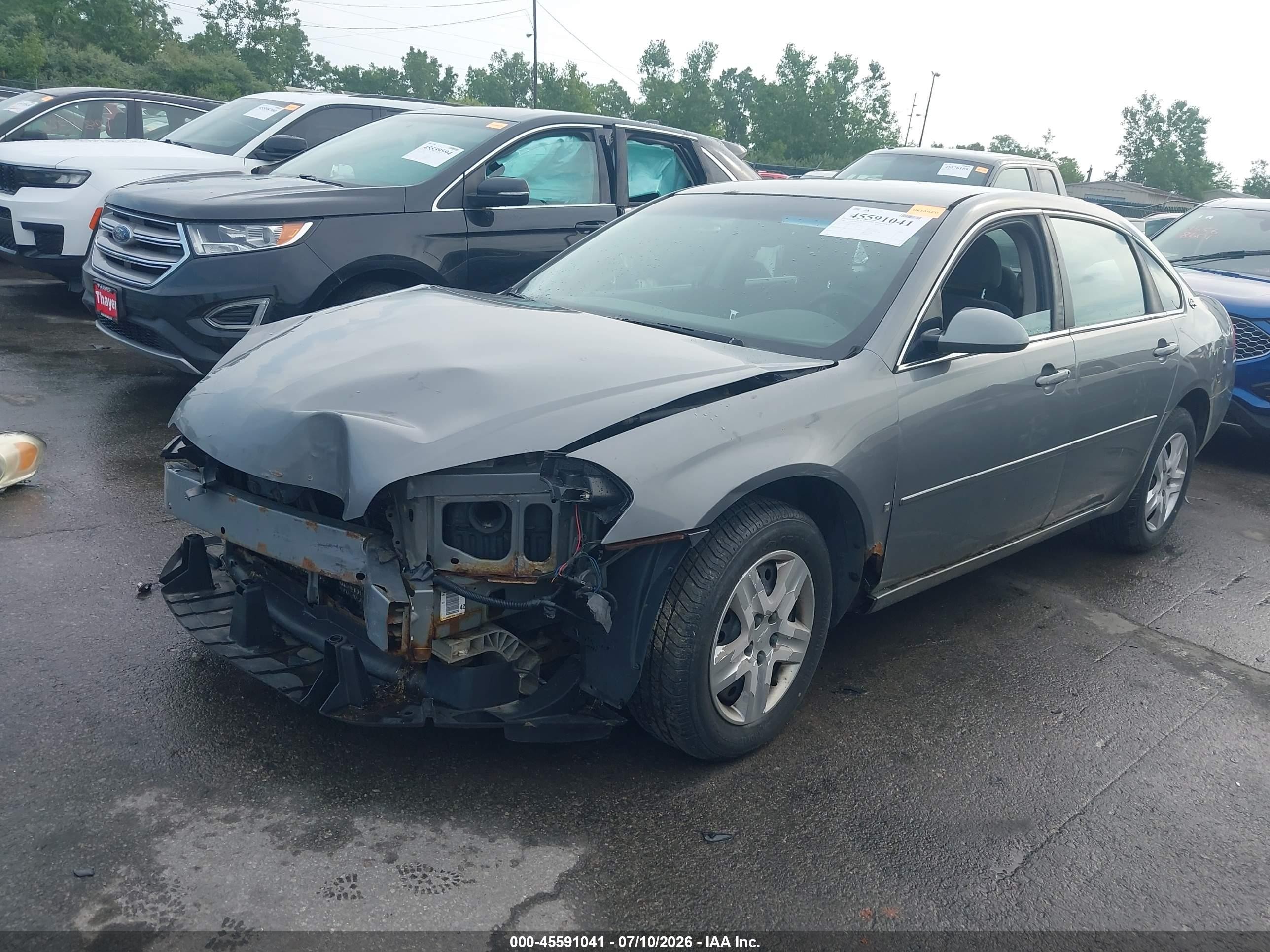 2006 Chevrolet Impala Ls Gray vin: 2G1WB58K169142050