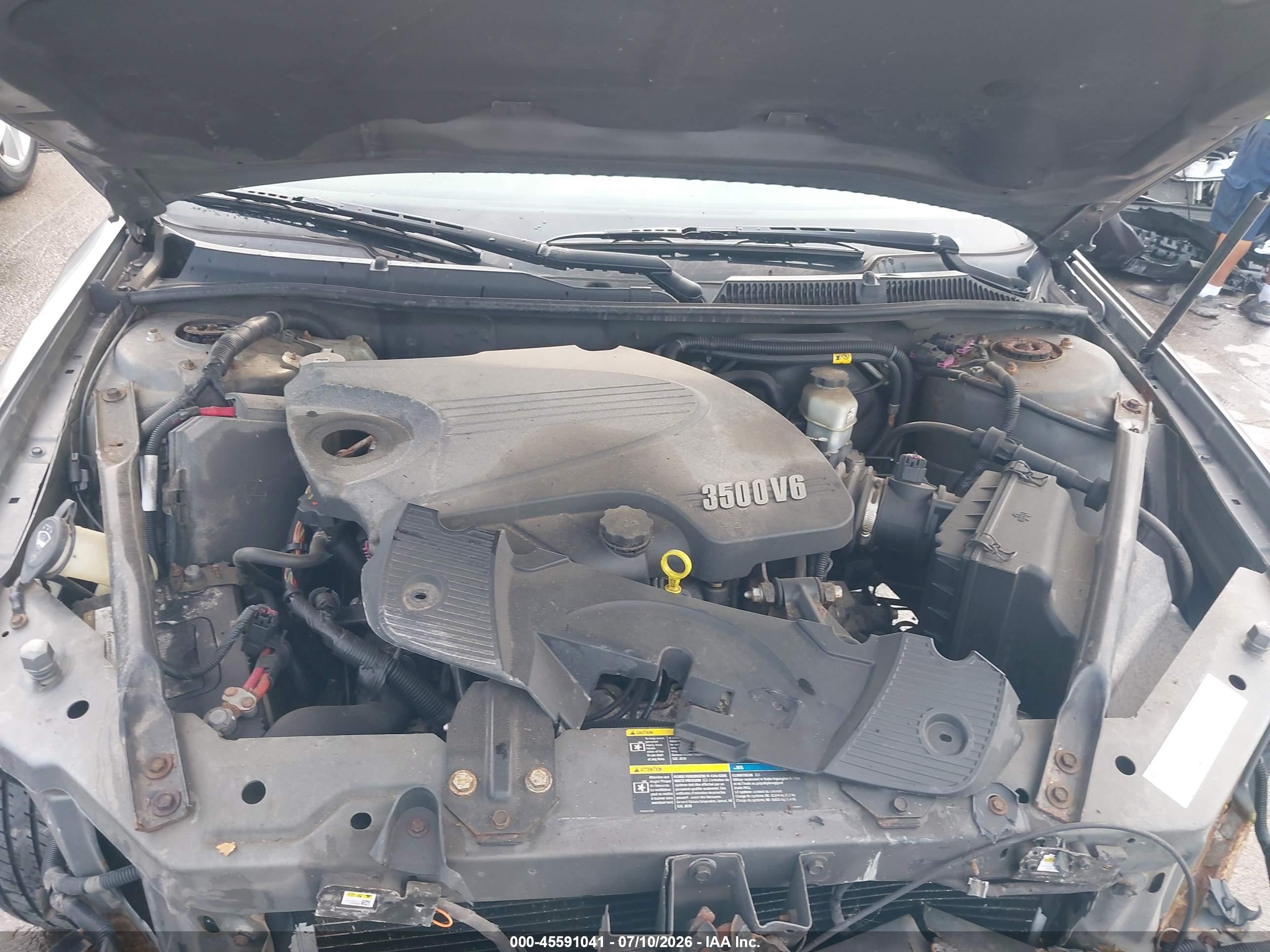 2006 Chevrolet Impala Ls Gray vin: 2G1WB58K169142050