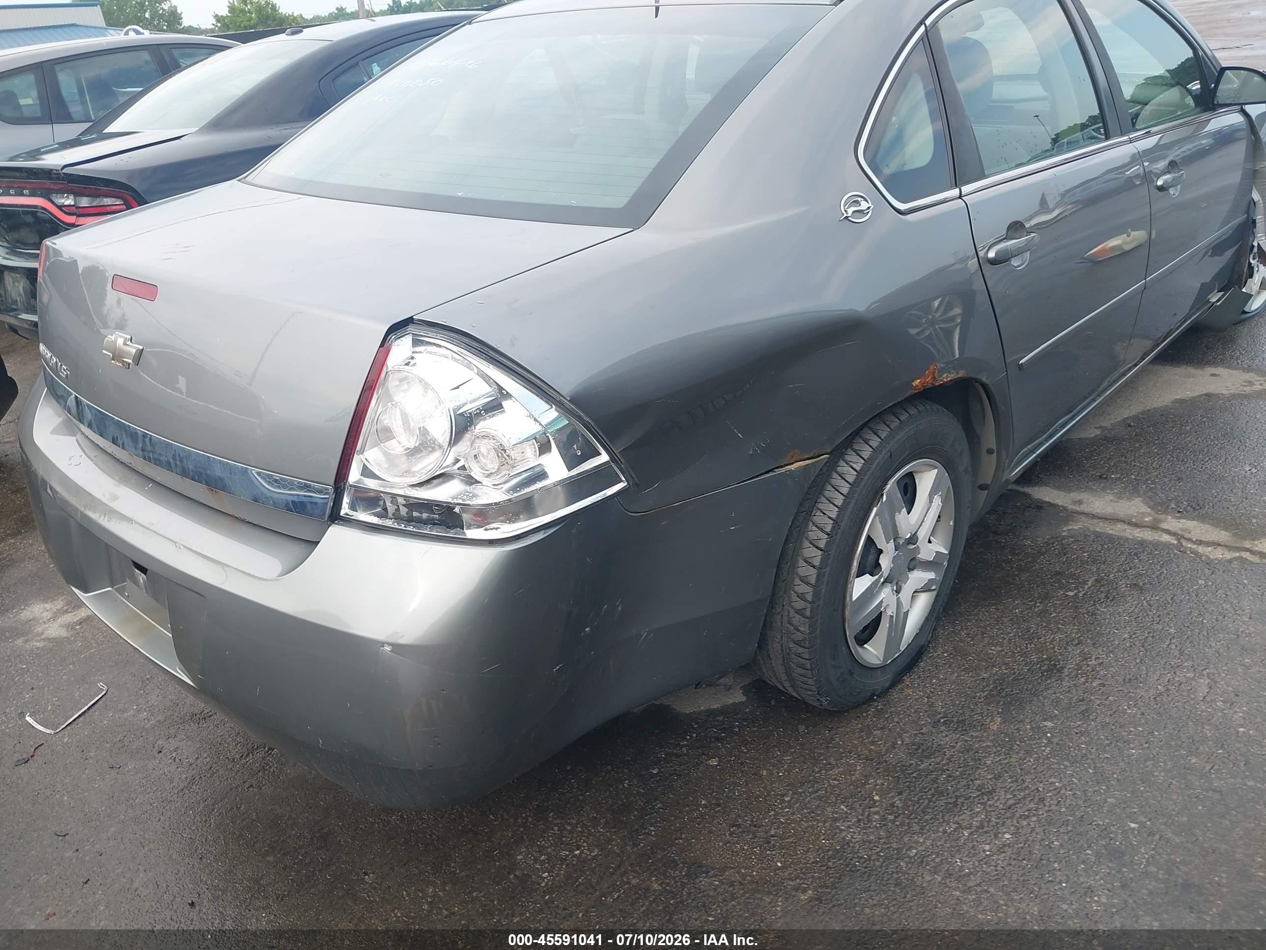 2006 Chevrolet Impala Ls Gray vin: 2G1WB58K169142050