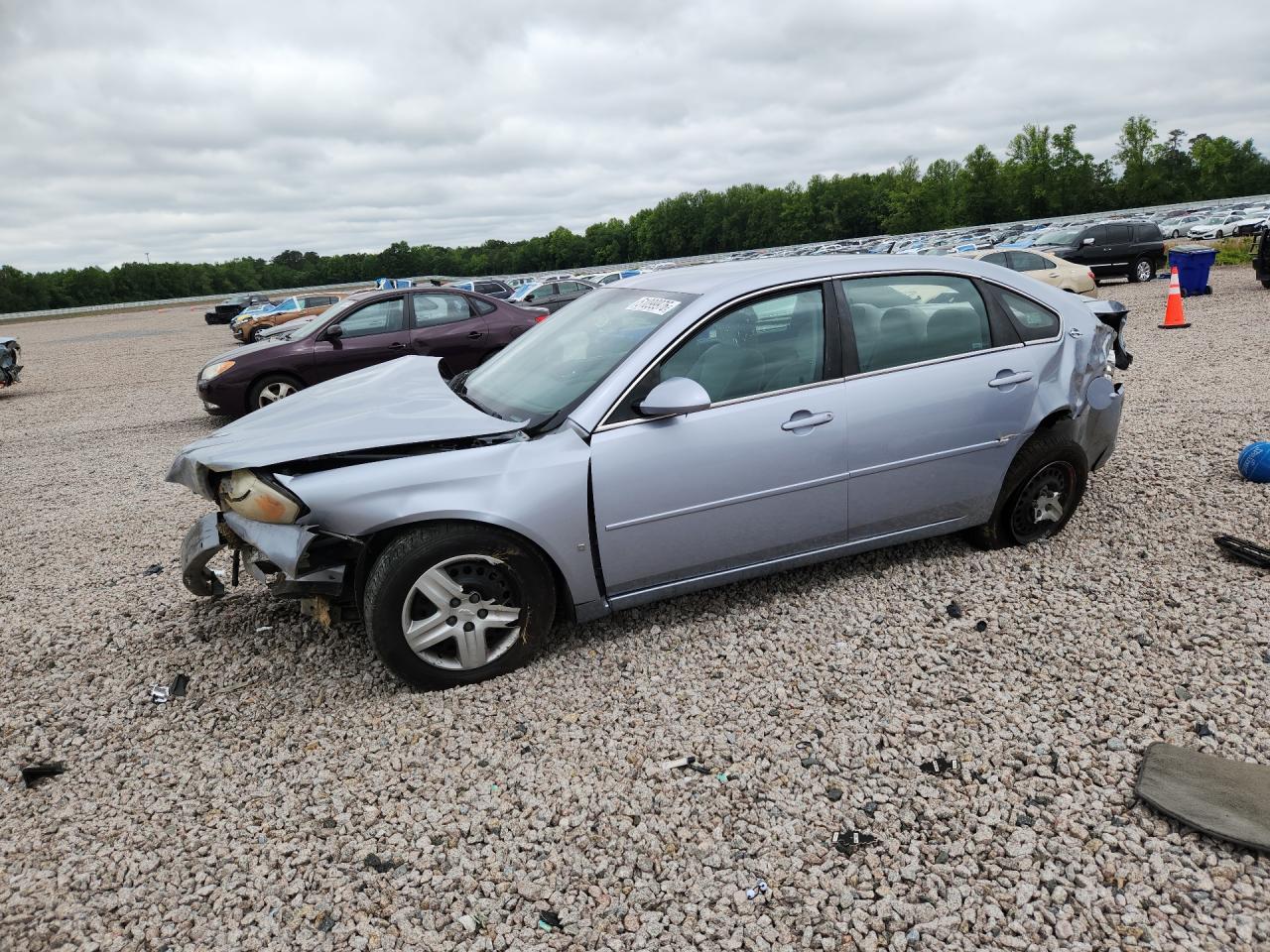 2006 Chevrolet Impala Ls Серый vin: 2G1WB58K169281966