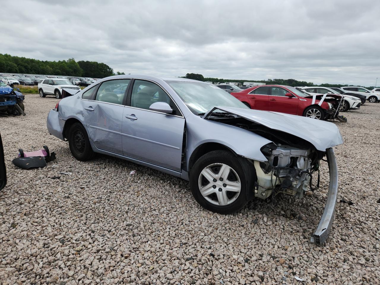 2006 Chevrolet Impala Ls Gray vin: 2G1WB58K169281966