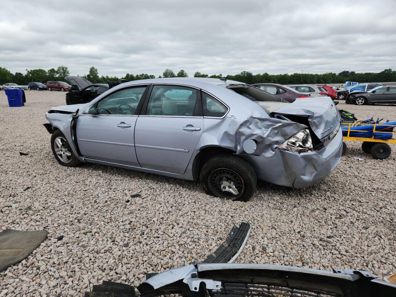 2006 Chevrolet Impala Ls Gray vin: 2G1WB58K169281966