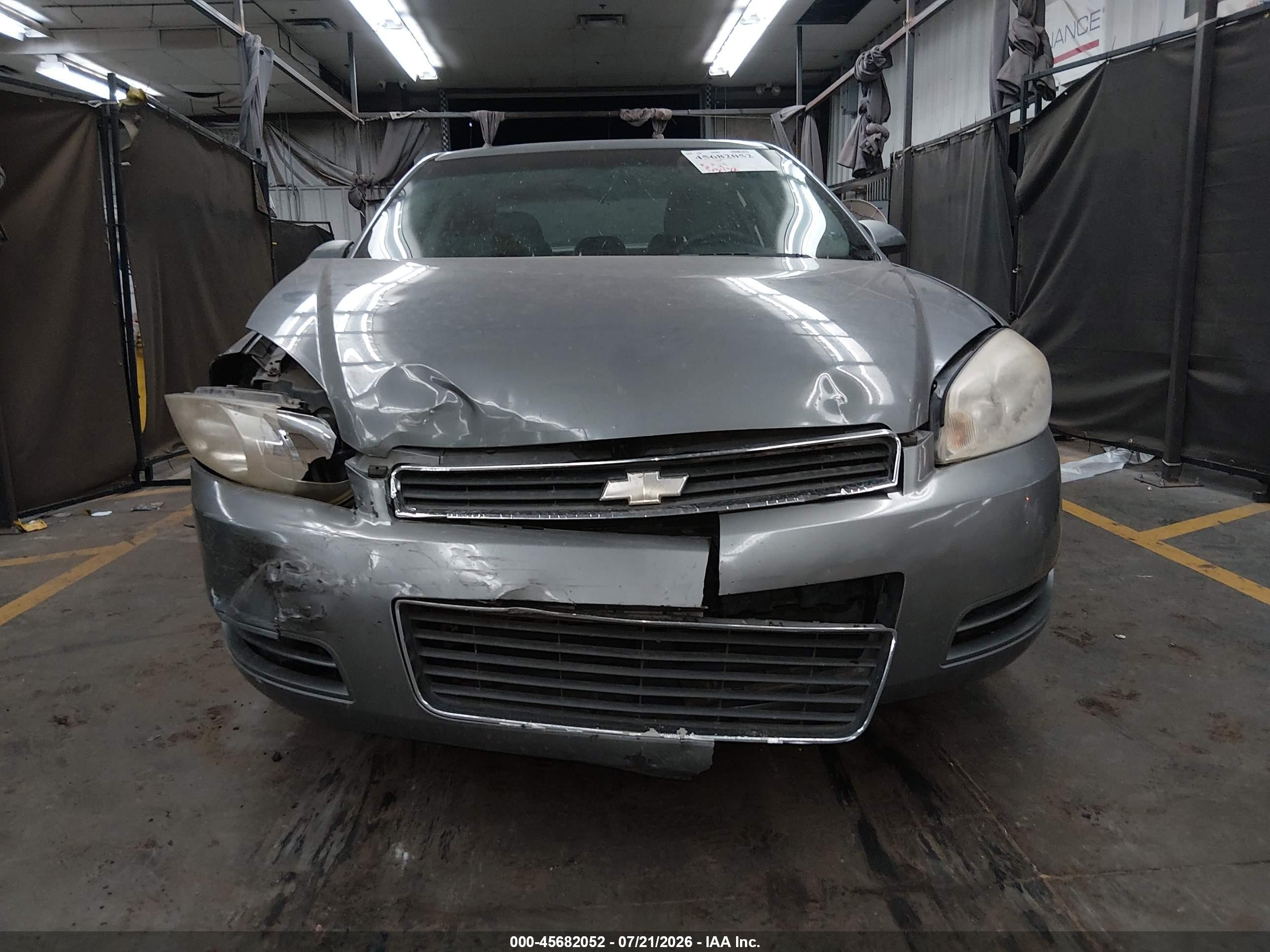 2007 Chevrolet Impala Ls Gray vin: 2G1WB58K179245700