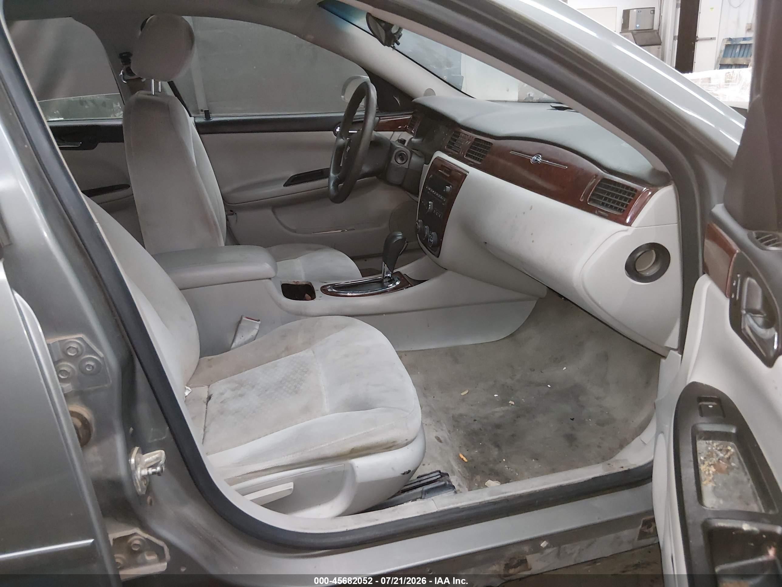 2007 Chevrolet Impala Ls Gray vin: 2G1WB58K179245700