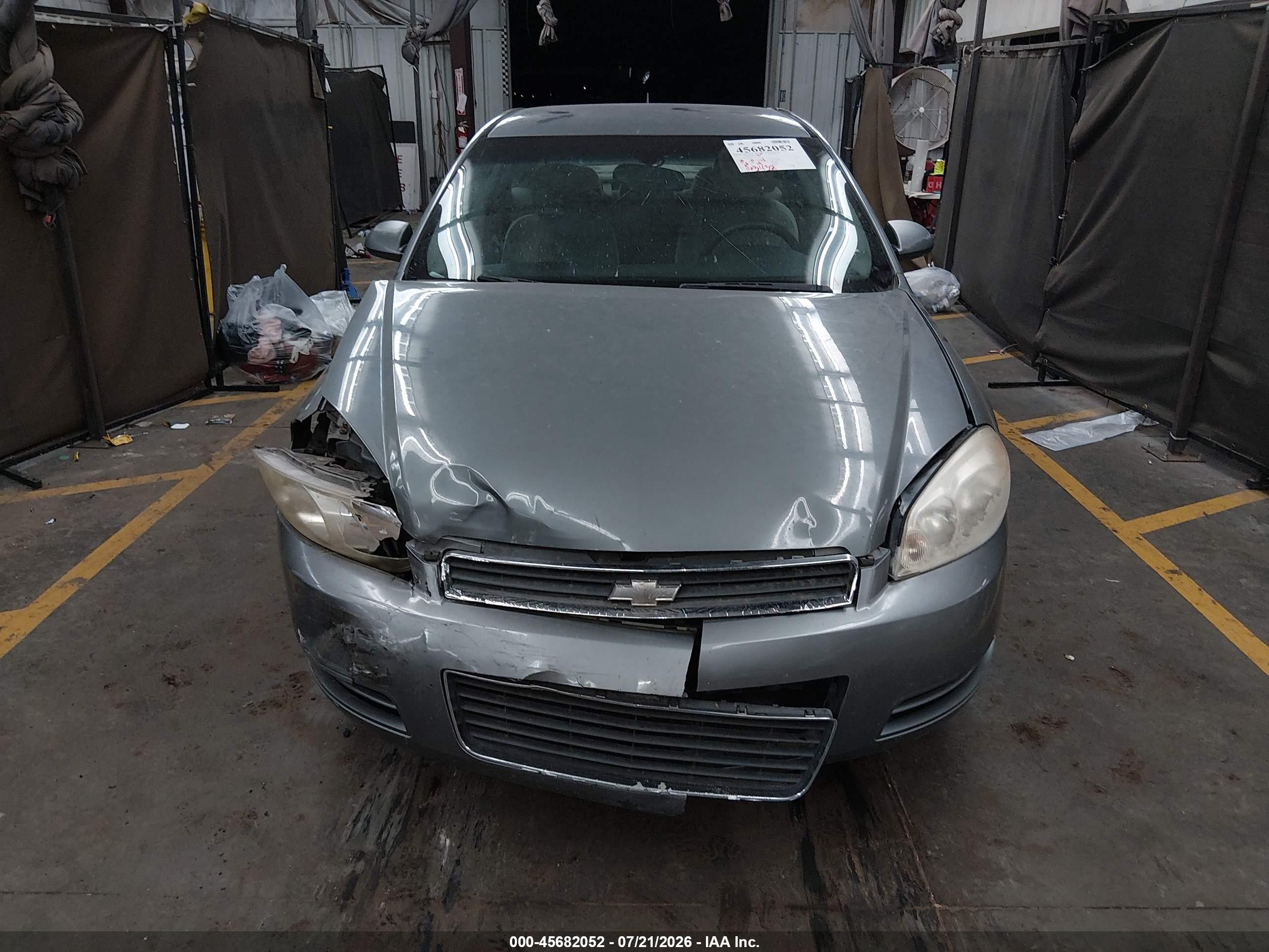 2007 Chevrolet Impala Ls Gray vin: 2G1WB58K179245700