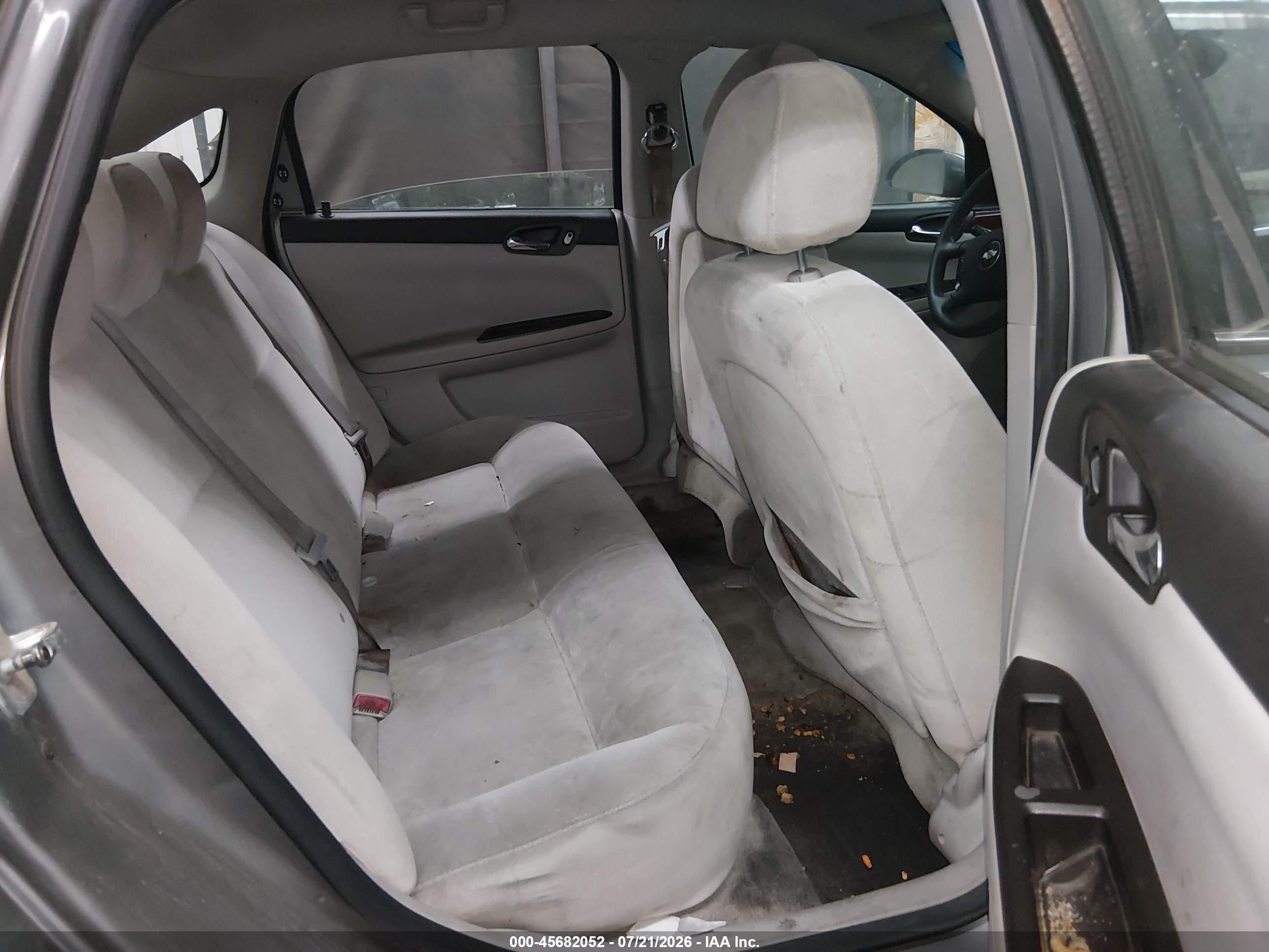 2007 Chevrolet Impala Ls Gray vin: 2G1WB58K179245700