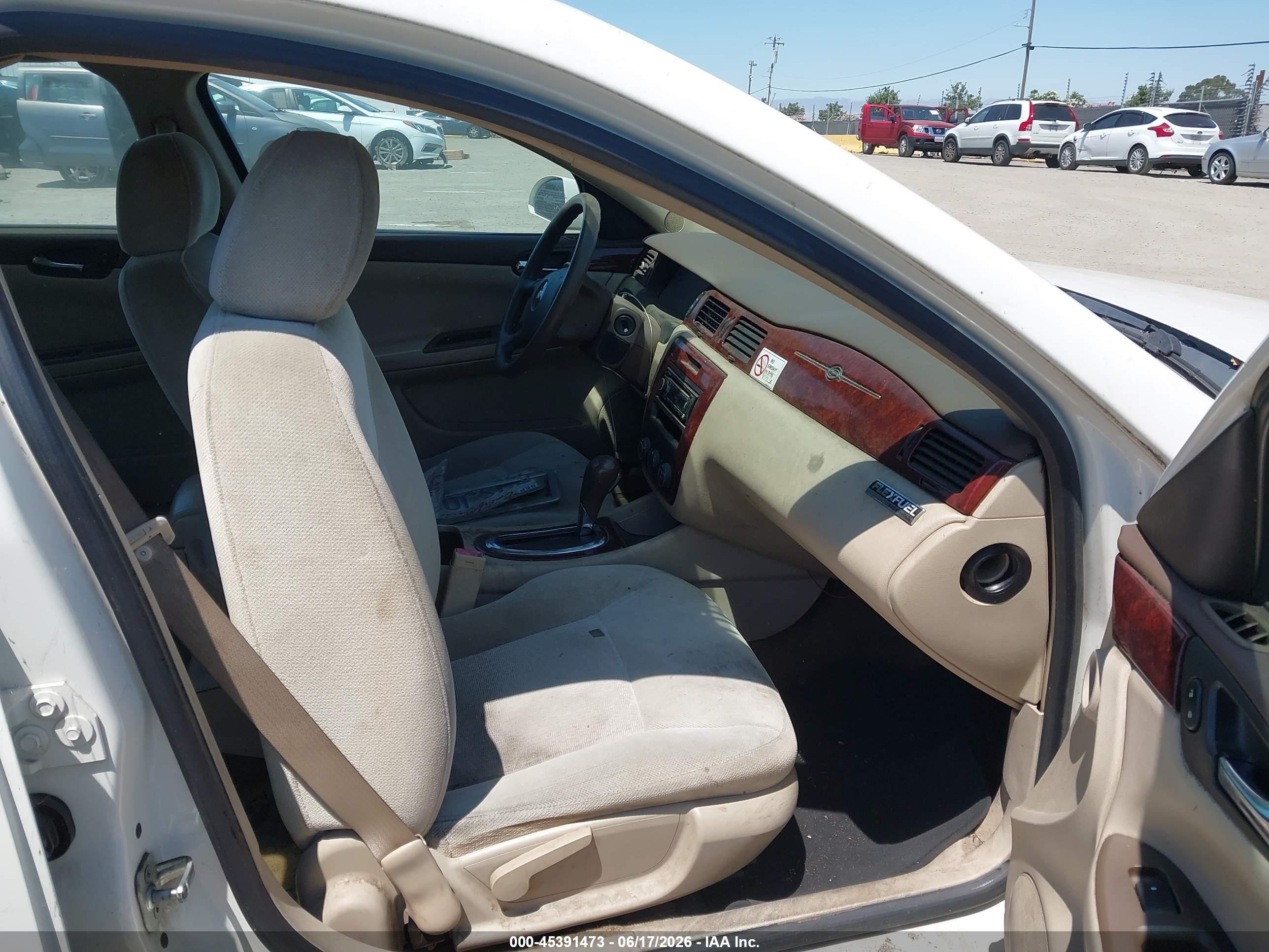 2007 Chevrolet Impala Ls White vin: 2G1WB58K179358076