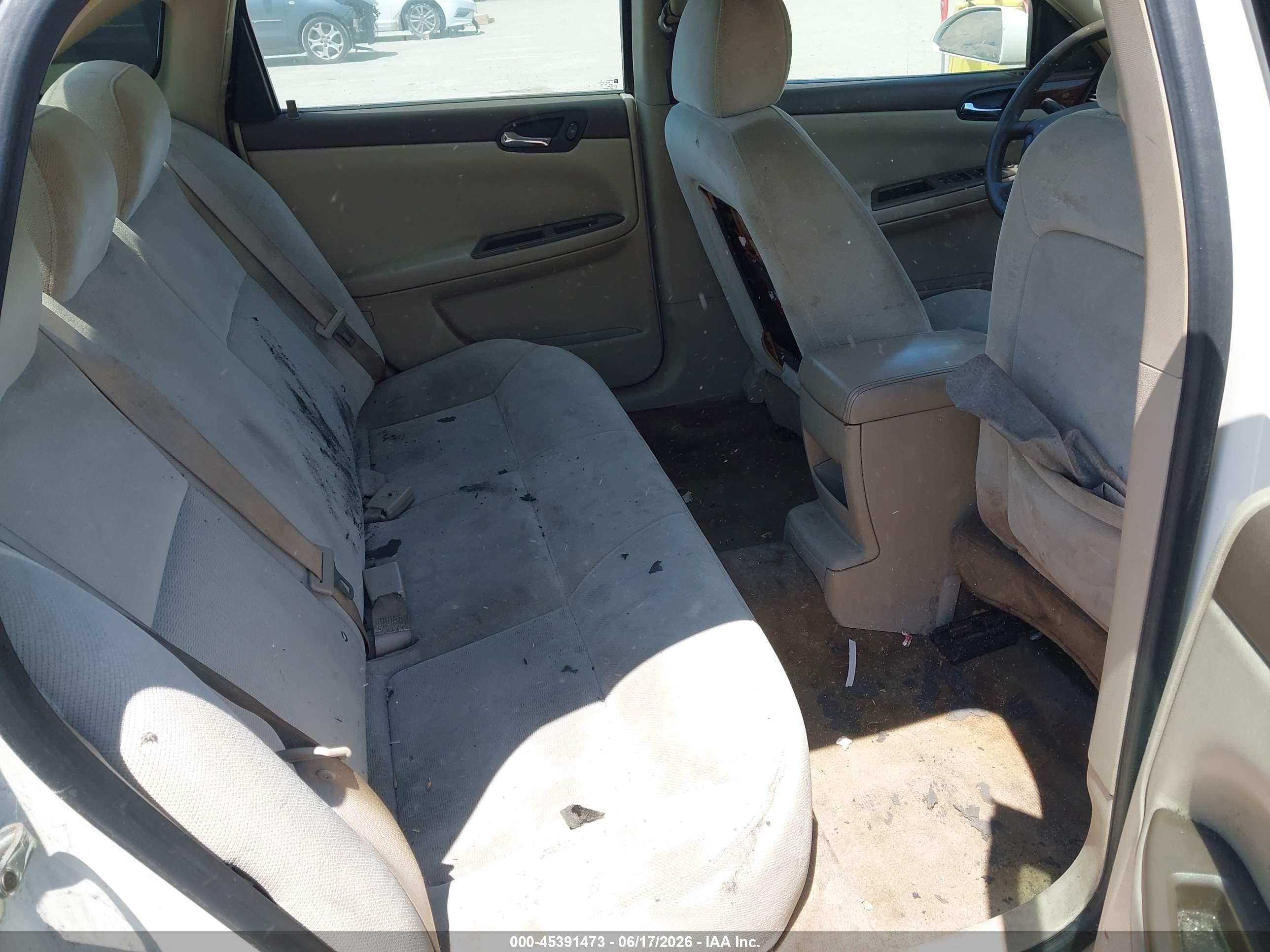 2007 Chevrolet Impala Ls White vin: 2G1WB58K179358076