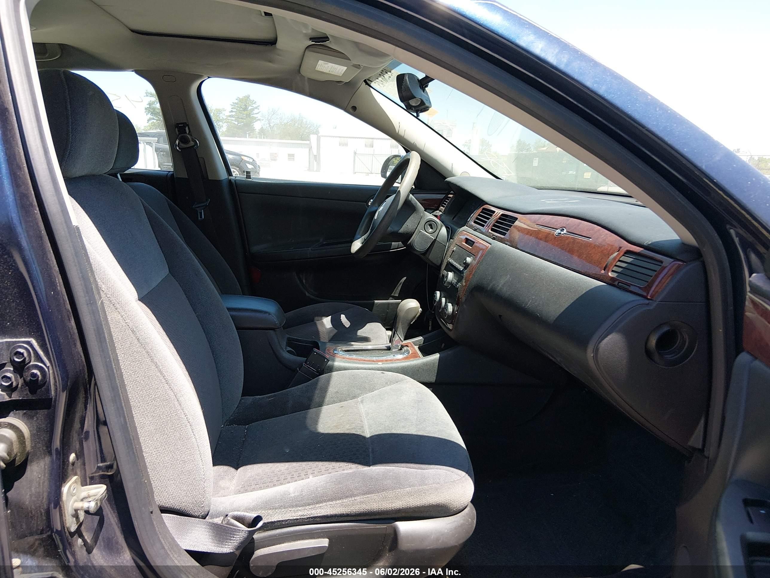 2008 Chevrolet Impala Ls Blue vin: 2G1WB58K181278633