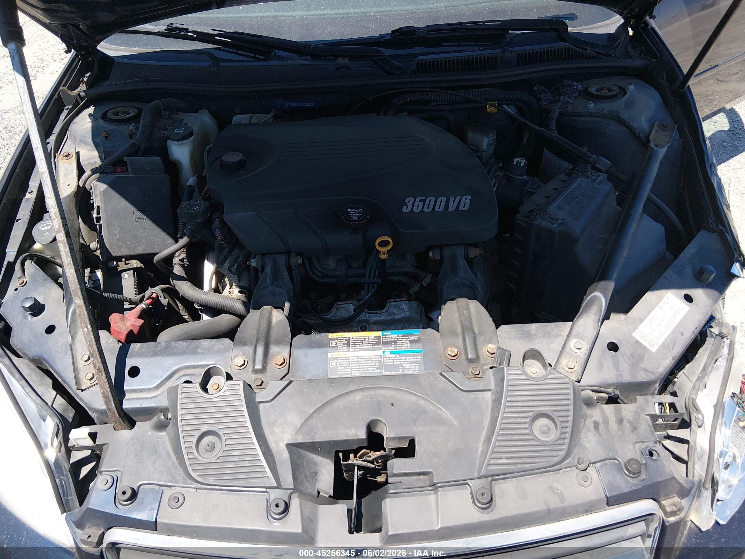 2008 Chevrolet Impala Ls Blue vin: 2G1WB58K181278633