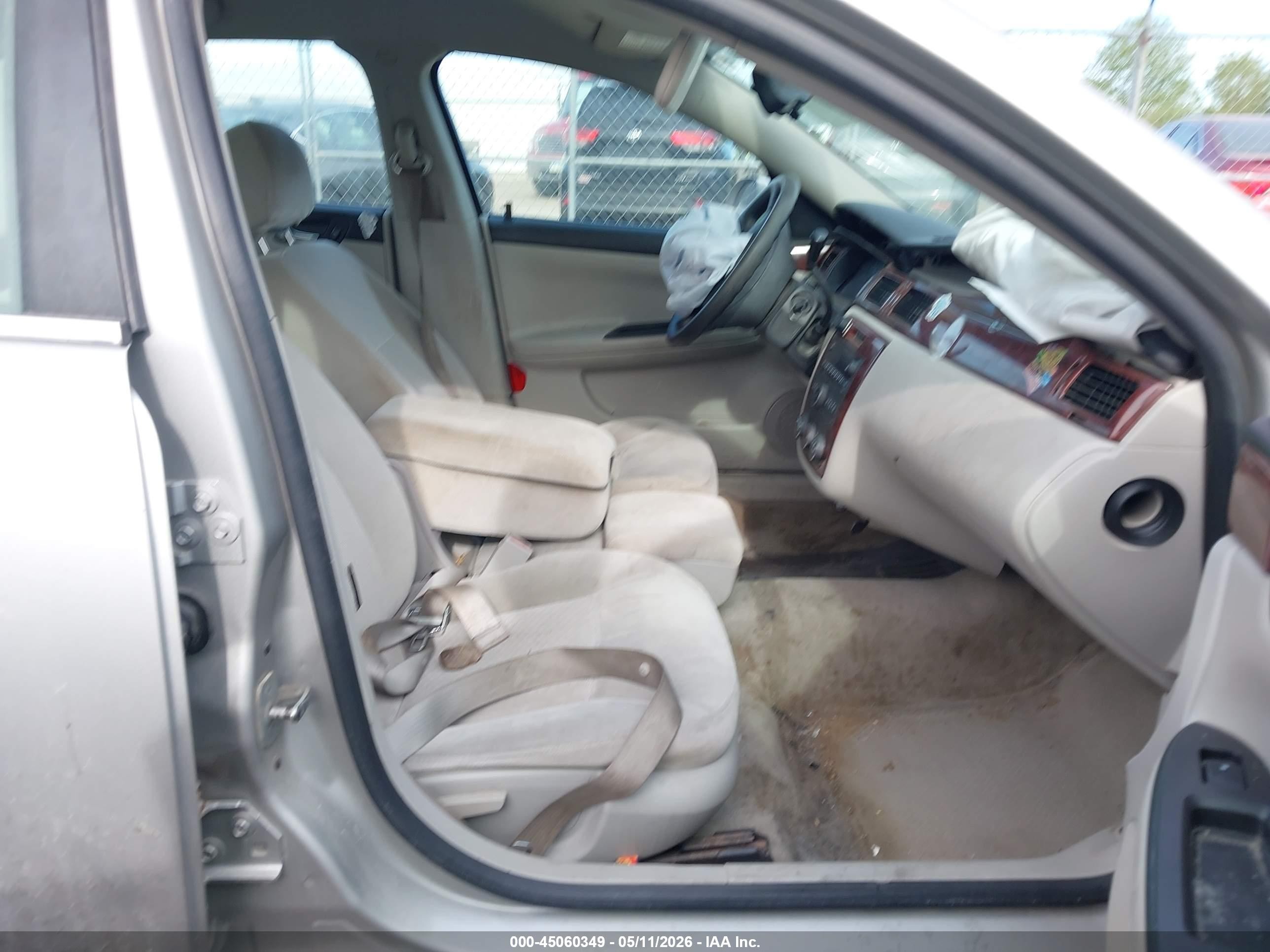 2008 Chevrolet Impala Ls Silver vin: 2G1WB58K189204498