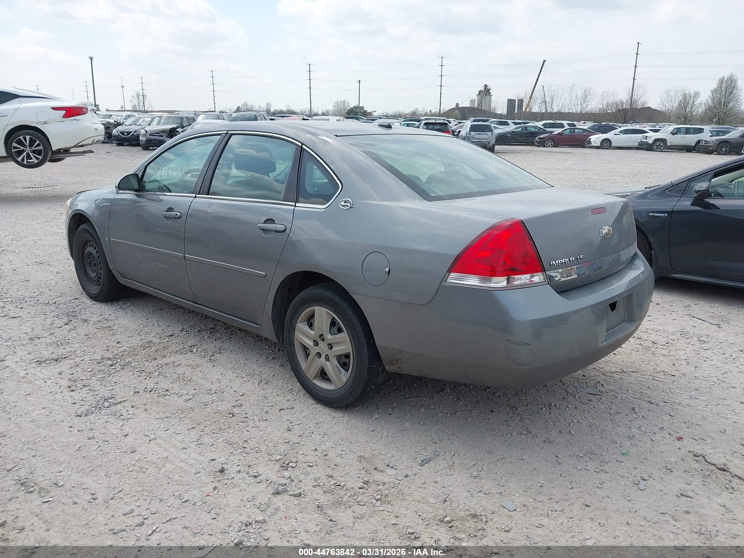 2006 Chevrolet Impala Ls Light Blue vin: 2G1WB58K269302789
