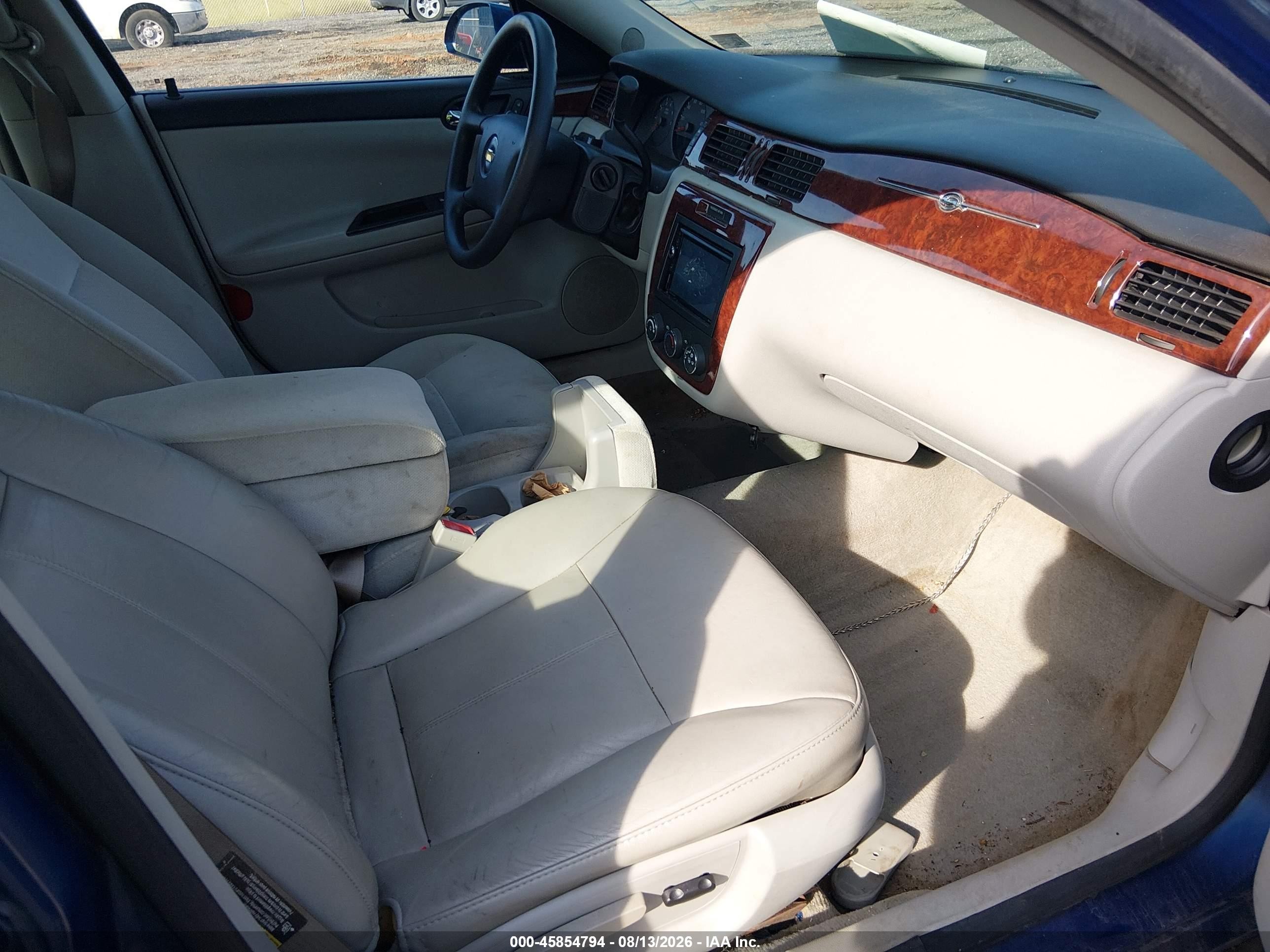 2006 Chevrolet Impala Ls Blue vin: 2G1WB58K269414539