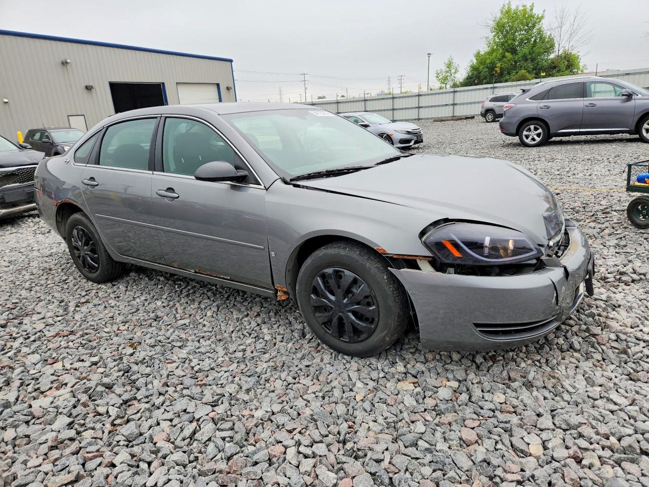2007 Chevrolet Impala Ls Серый vin: 2G1WB58K279119409
