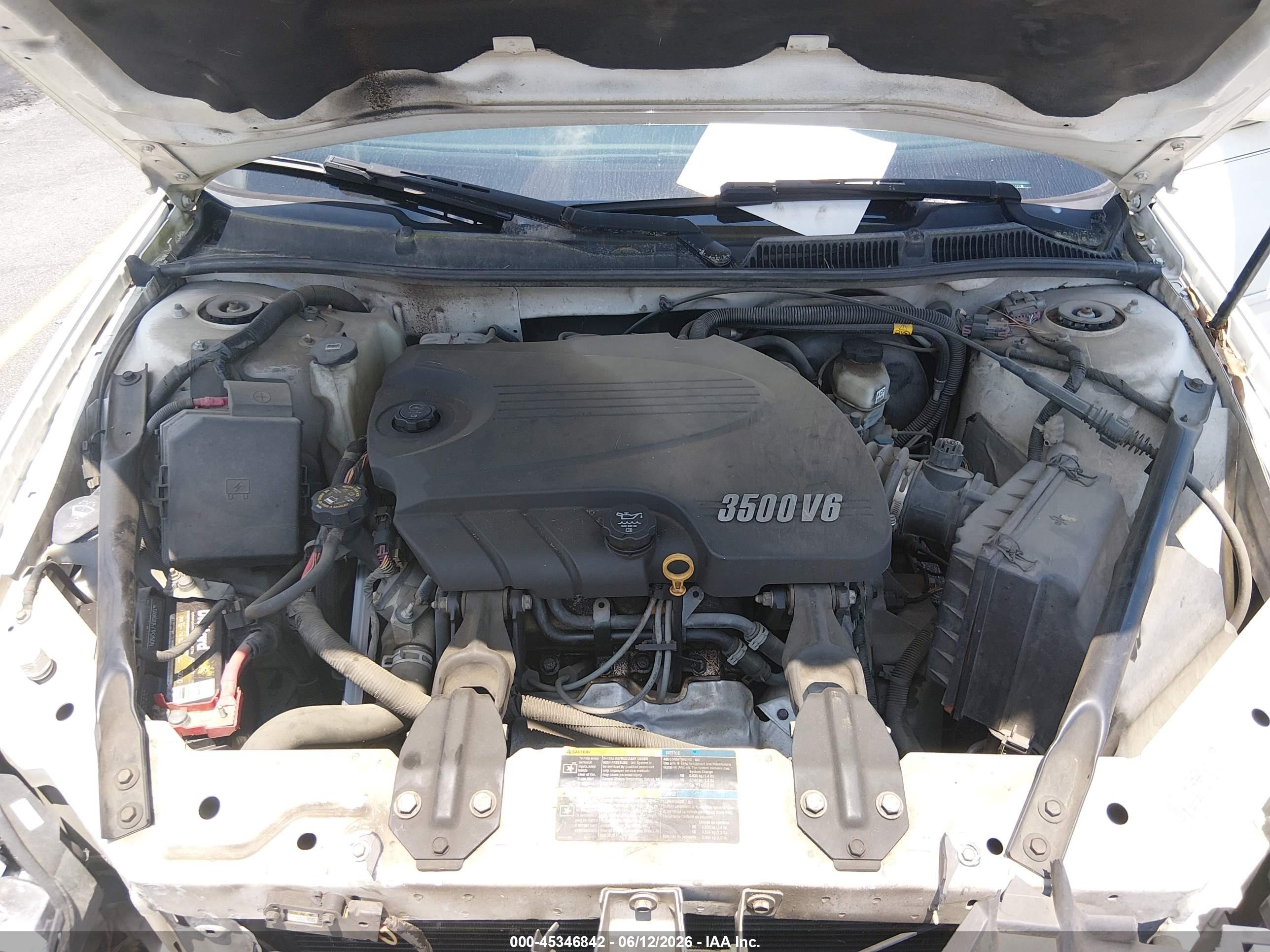 2007 Chevrolet Impala Ls White vin: 2G1WB58K279321988
