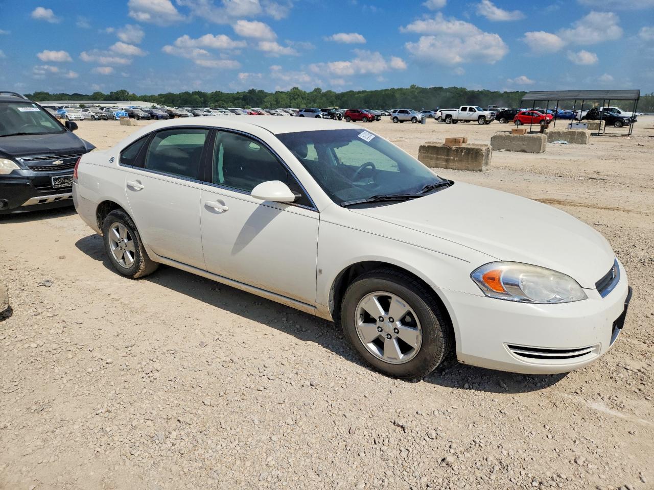 2008 Chevrolet Impala Ls White vin: 2G1WB58K281279421