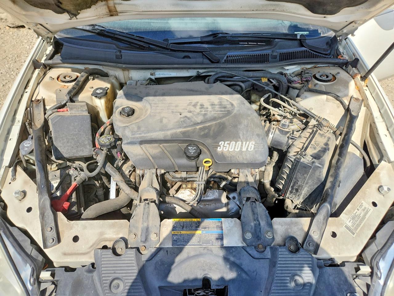 2008 Chevrolet Impala Ls White vin: 2G1WB58K281279421