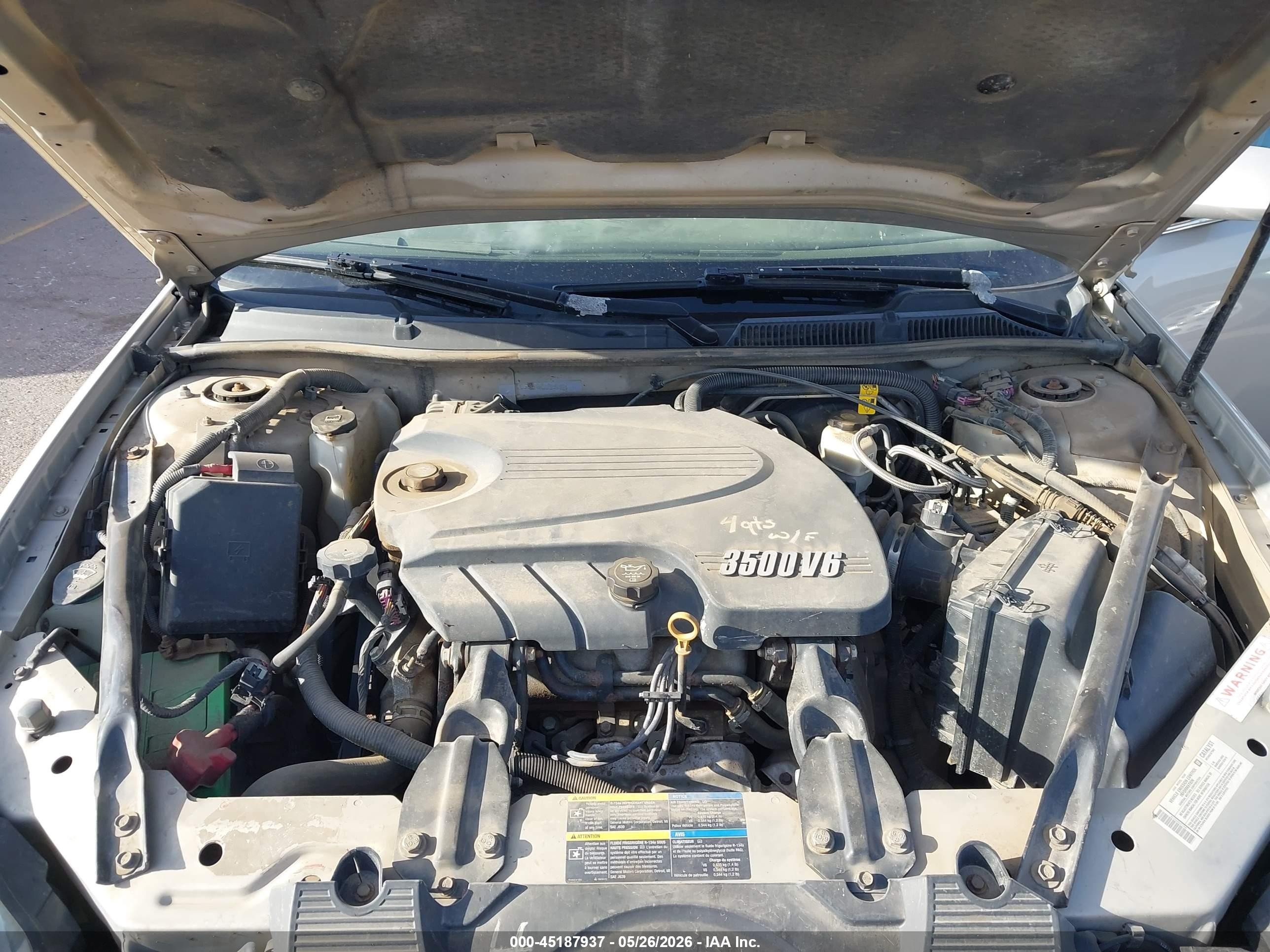 2008 Chevrolet Impala Ls Gold vin: 2G1WB58K281298583