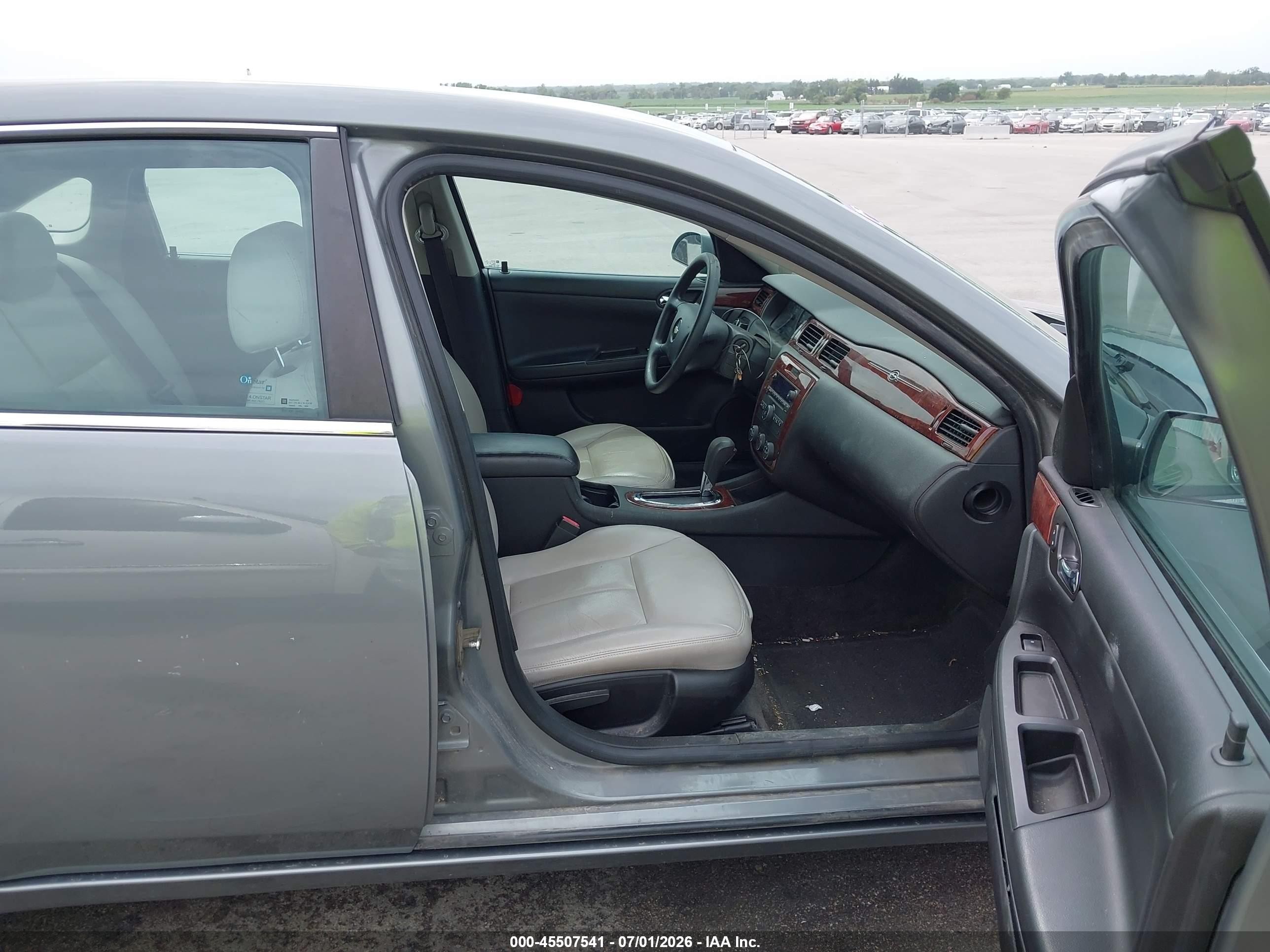 2008 Chevrolet Impala Ls Серый vin: 2G1WB58K281363075