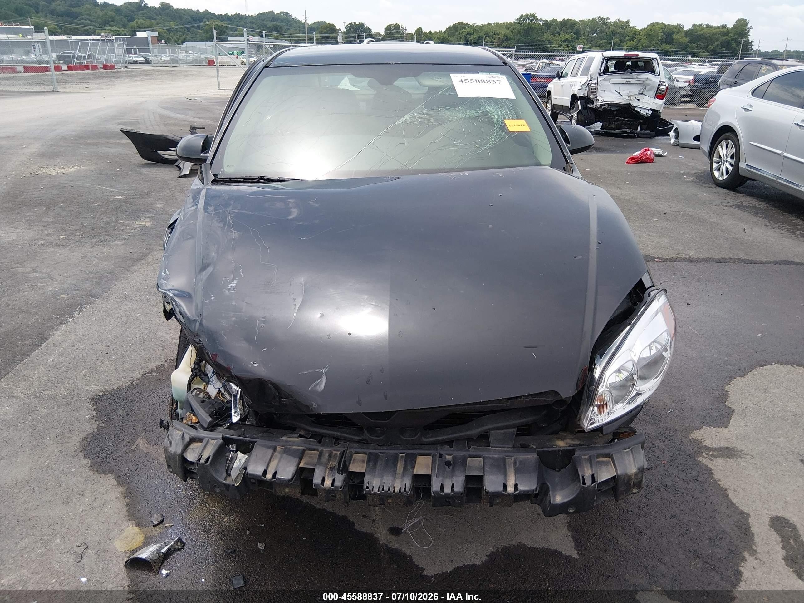 2008 Chevrolet Impala Ls Черный vin: 2G1WB58K289132498