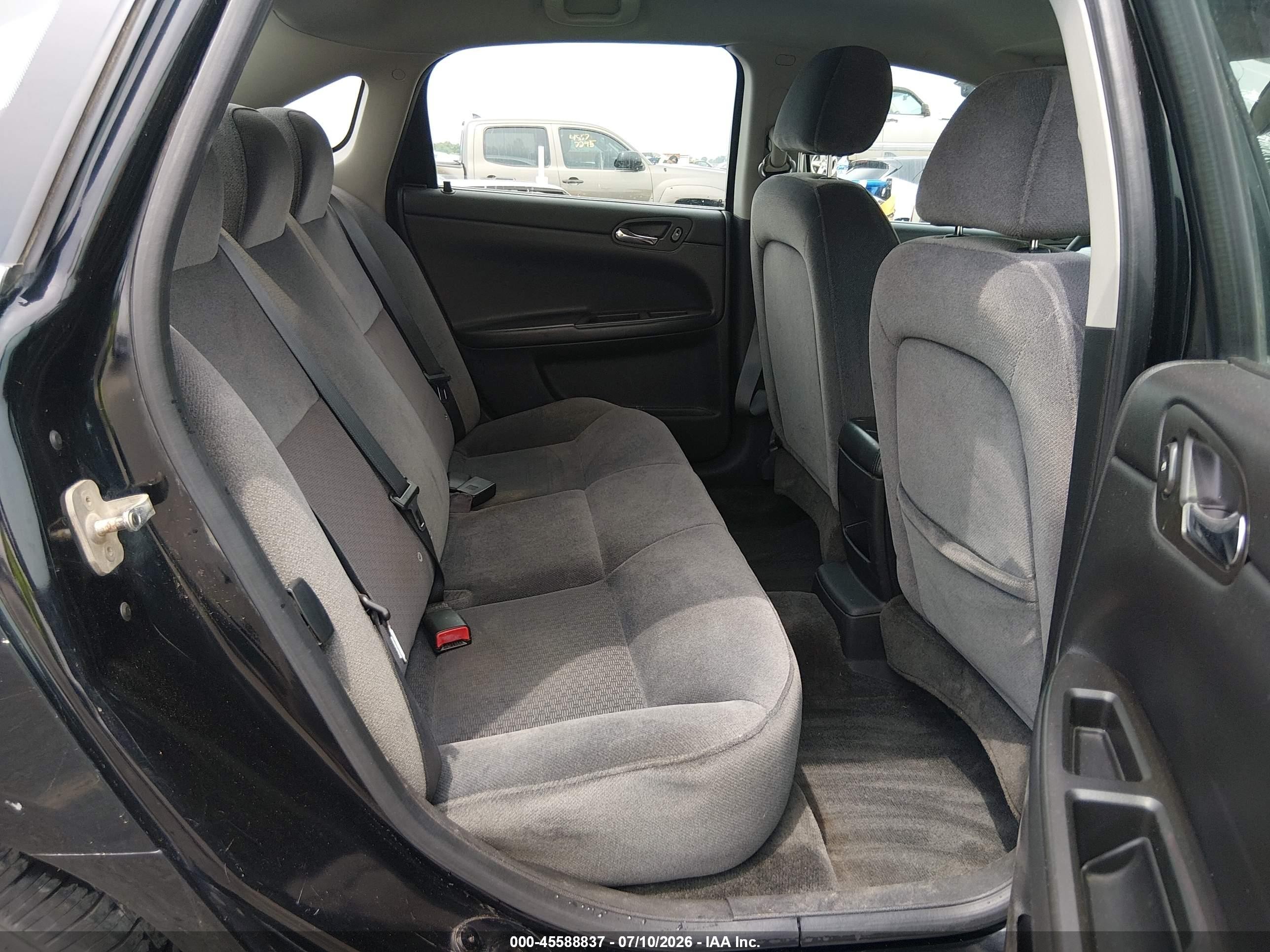 2008 Chevrolet Impala Ls Черный vin: 2G1WB58K289132498